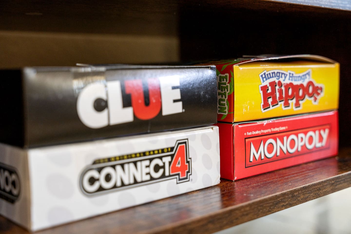 Discover a range of classic board games for family fun nights or friendly competition, enhancing your stay with added entertainment.