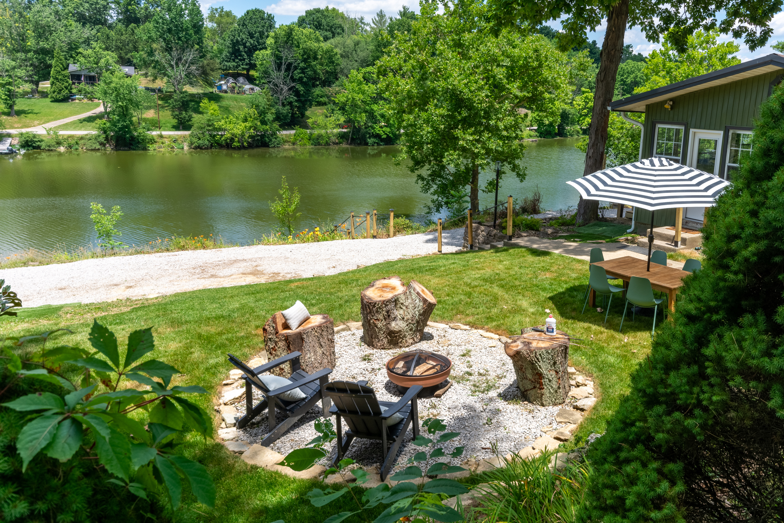 Outdoor gathering space