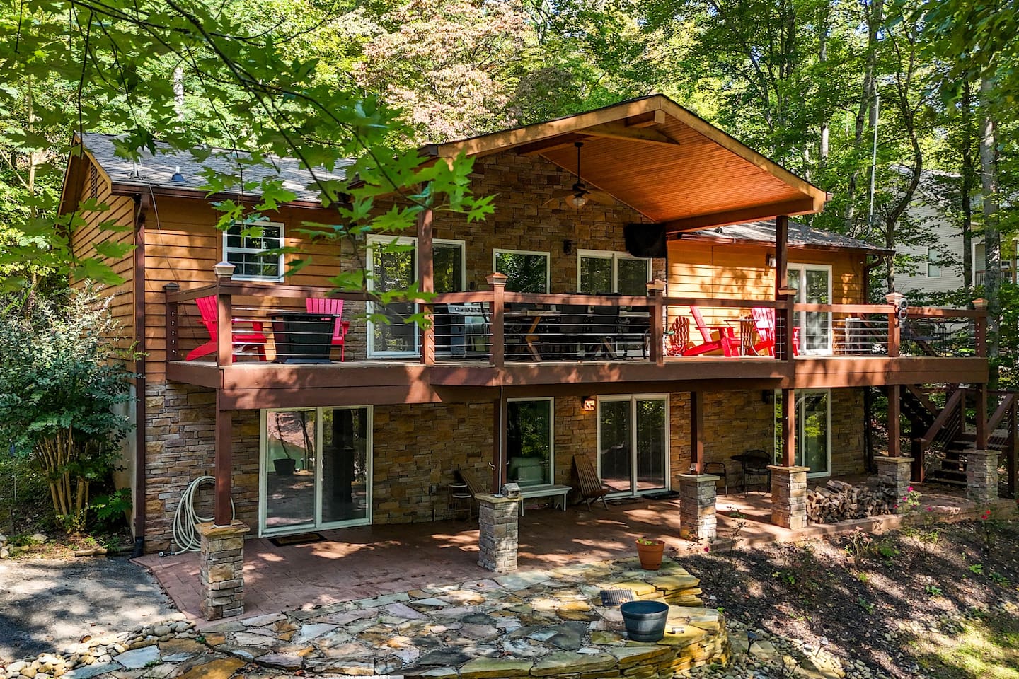 Exterior back of house