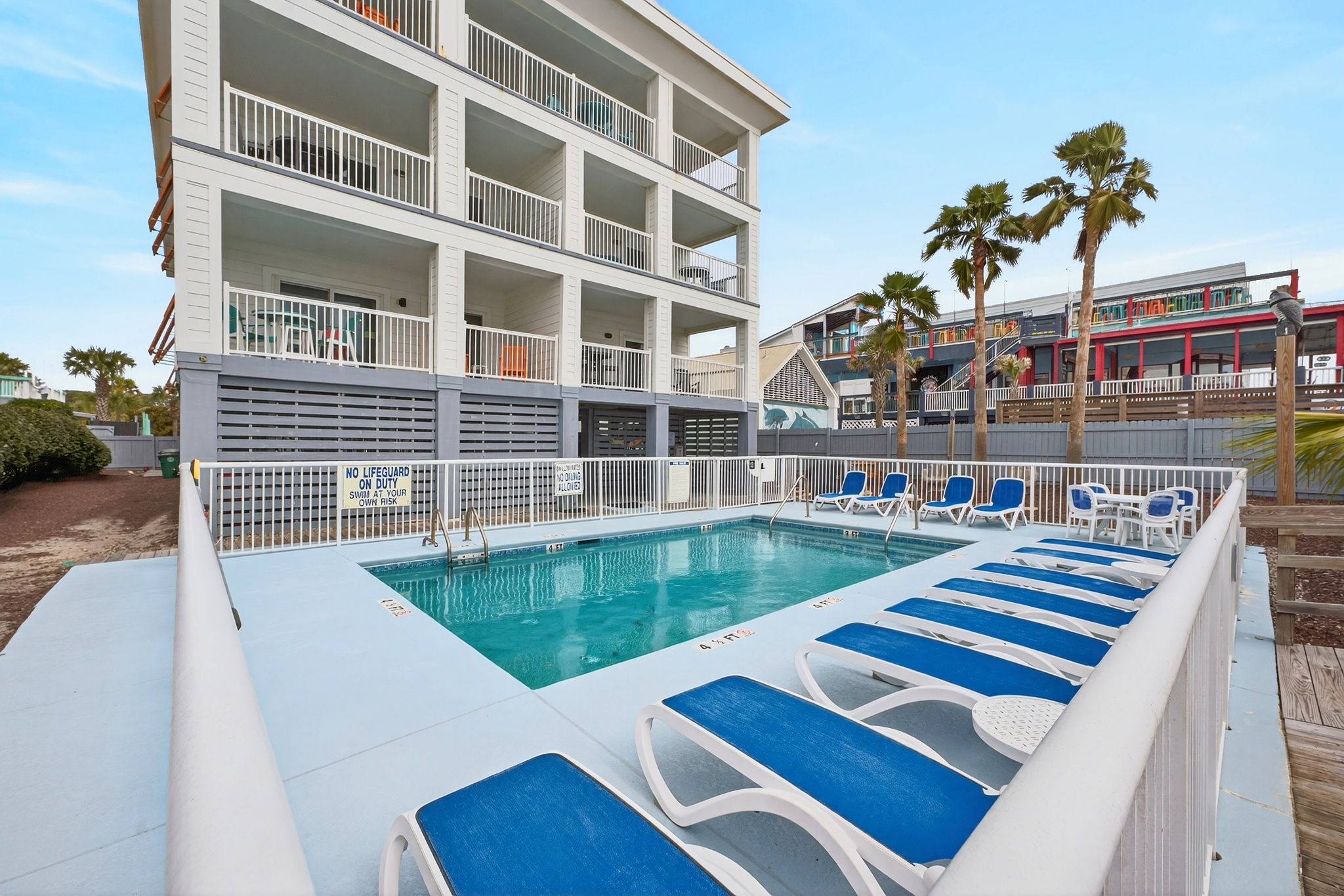 Oceanview pool | Sea Gull | 201 Oceanview | 1116 Ocean Blvd, Isle of Palms, SC | IOP Escapes