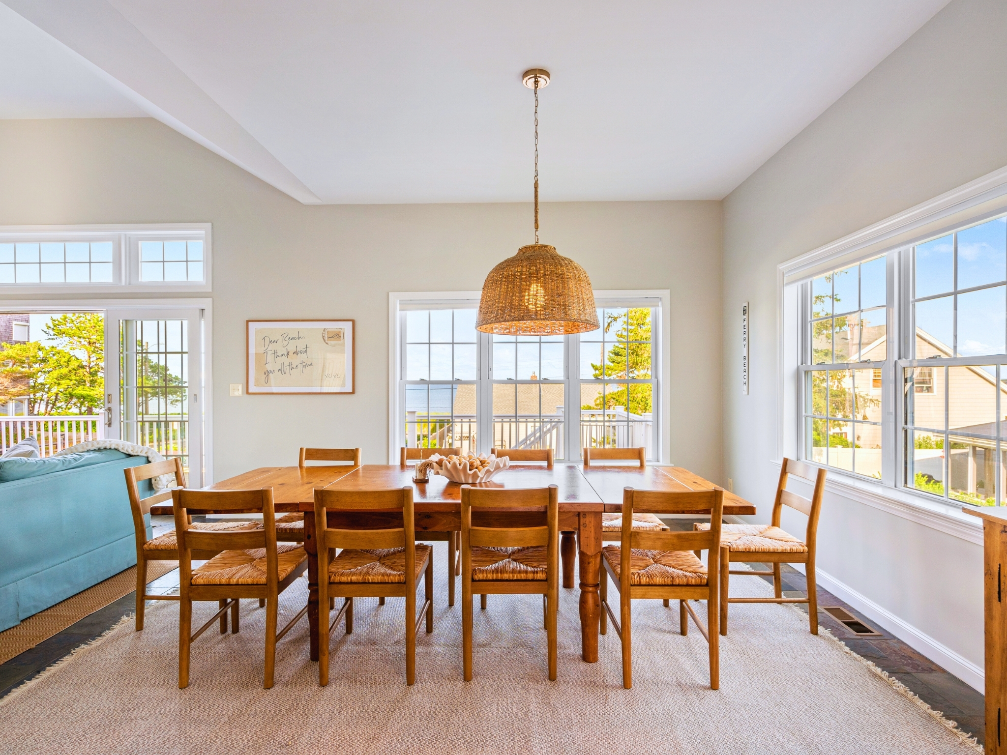 A spacious dining area with 10 seats, designed for shared moments and full plates!