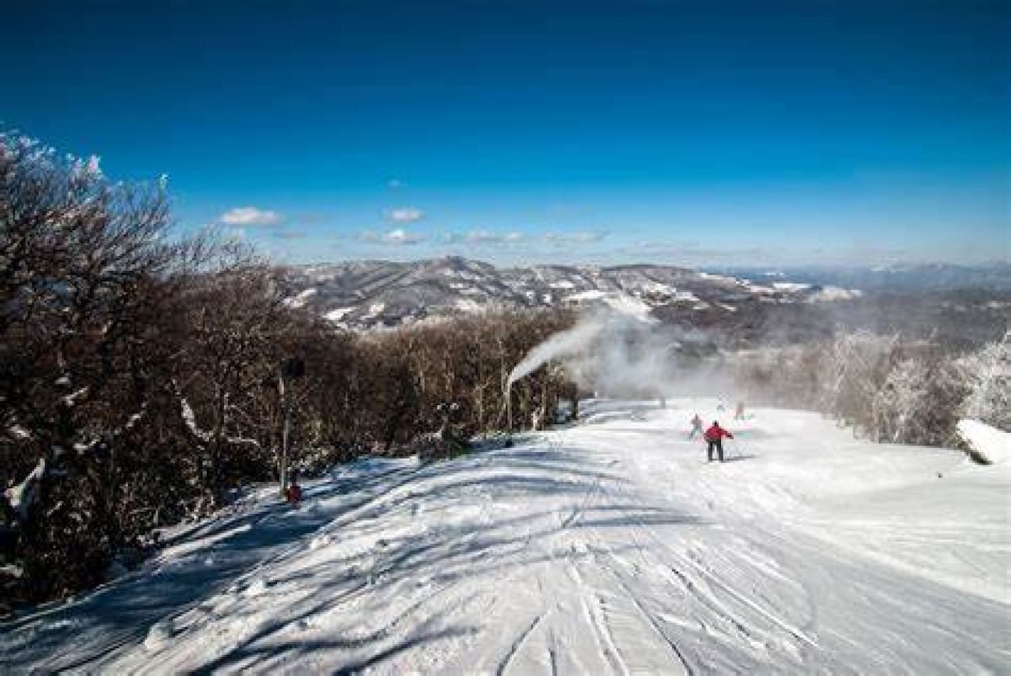Sugar Mountain Ski resort. We have two ski resorts that are close enough for a day trip!