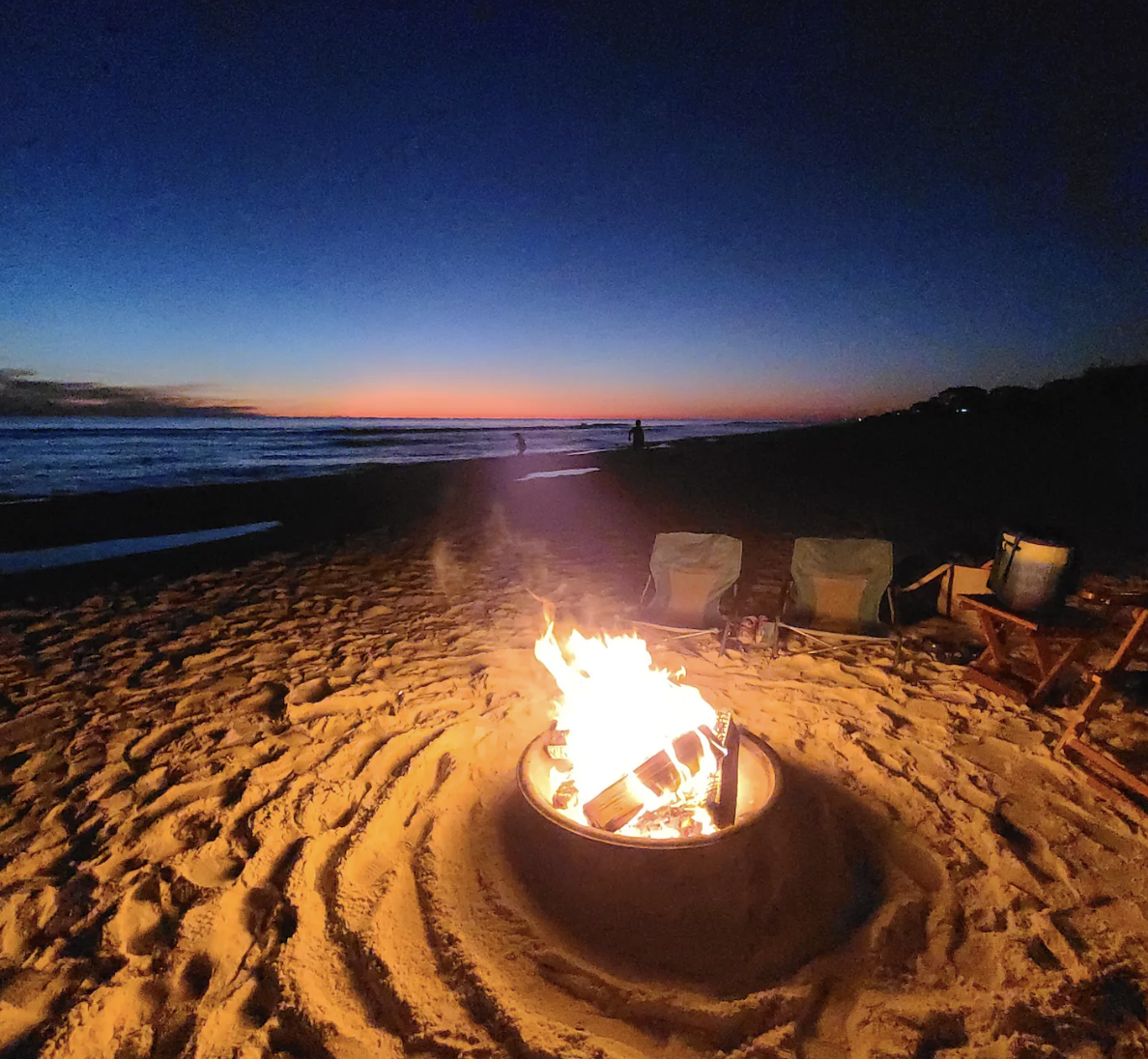 Is the weather a bit too cool to swim?  No worries, grab a blanket and grab your family or friends....or both.  Have a bonfire and roast marshmallows on the beach (with music)! There are so many things to do here that you will always be entertained.