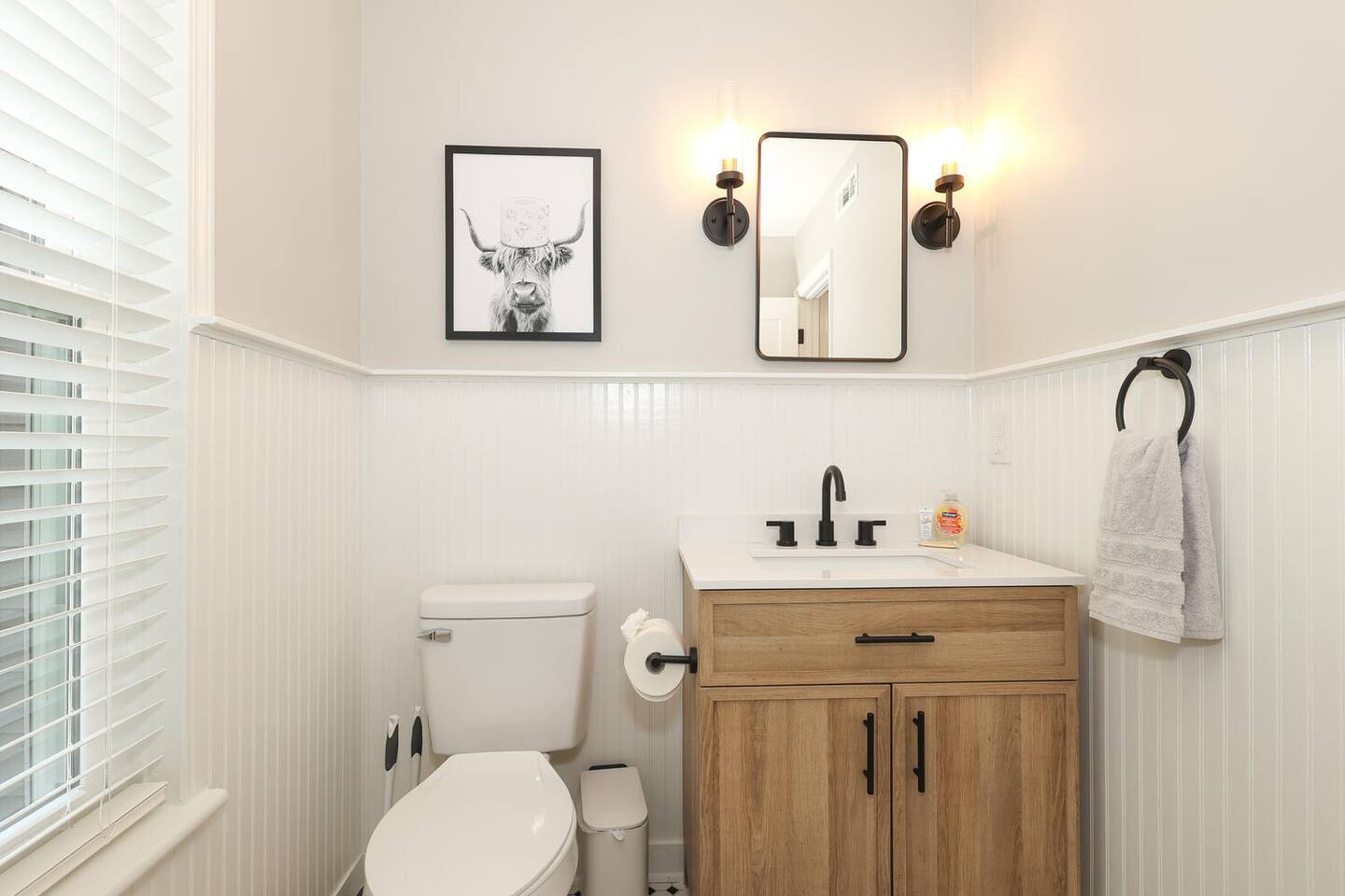 1/2 Bath - First Floor