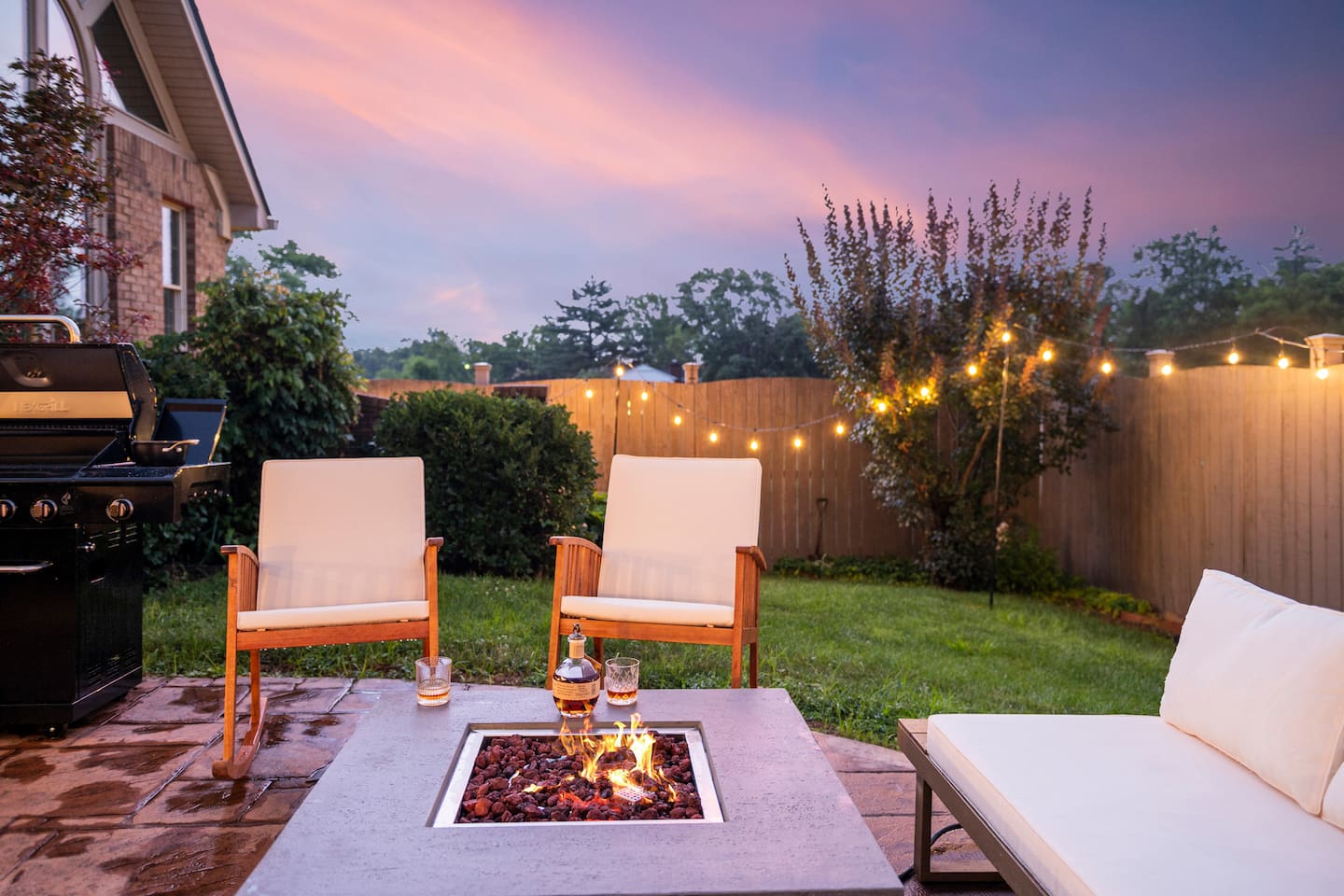 Patio at The Chalet