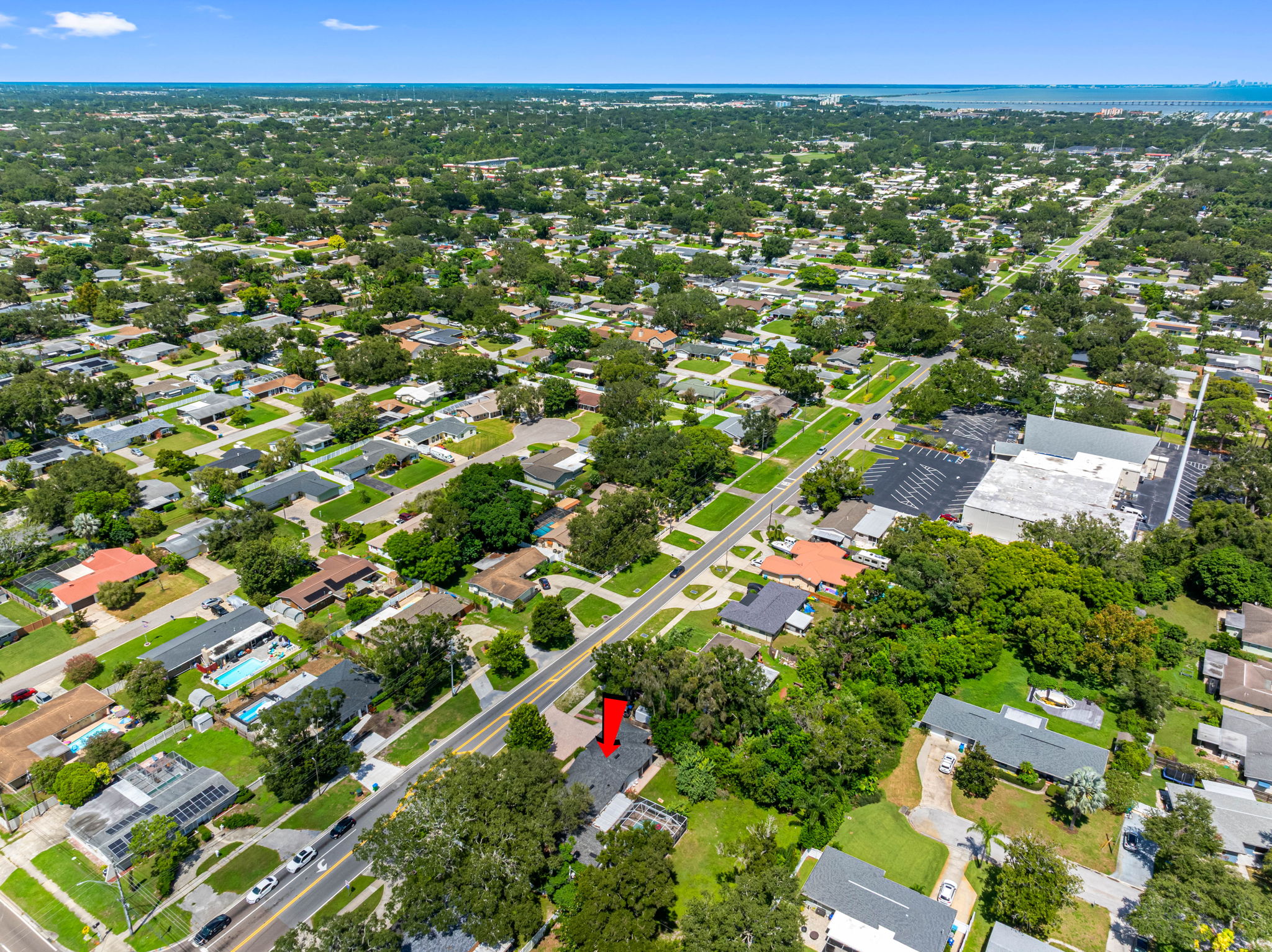 Aerial View of the Neighborhood