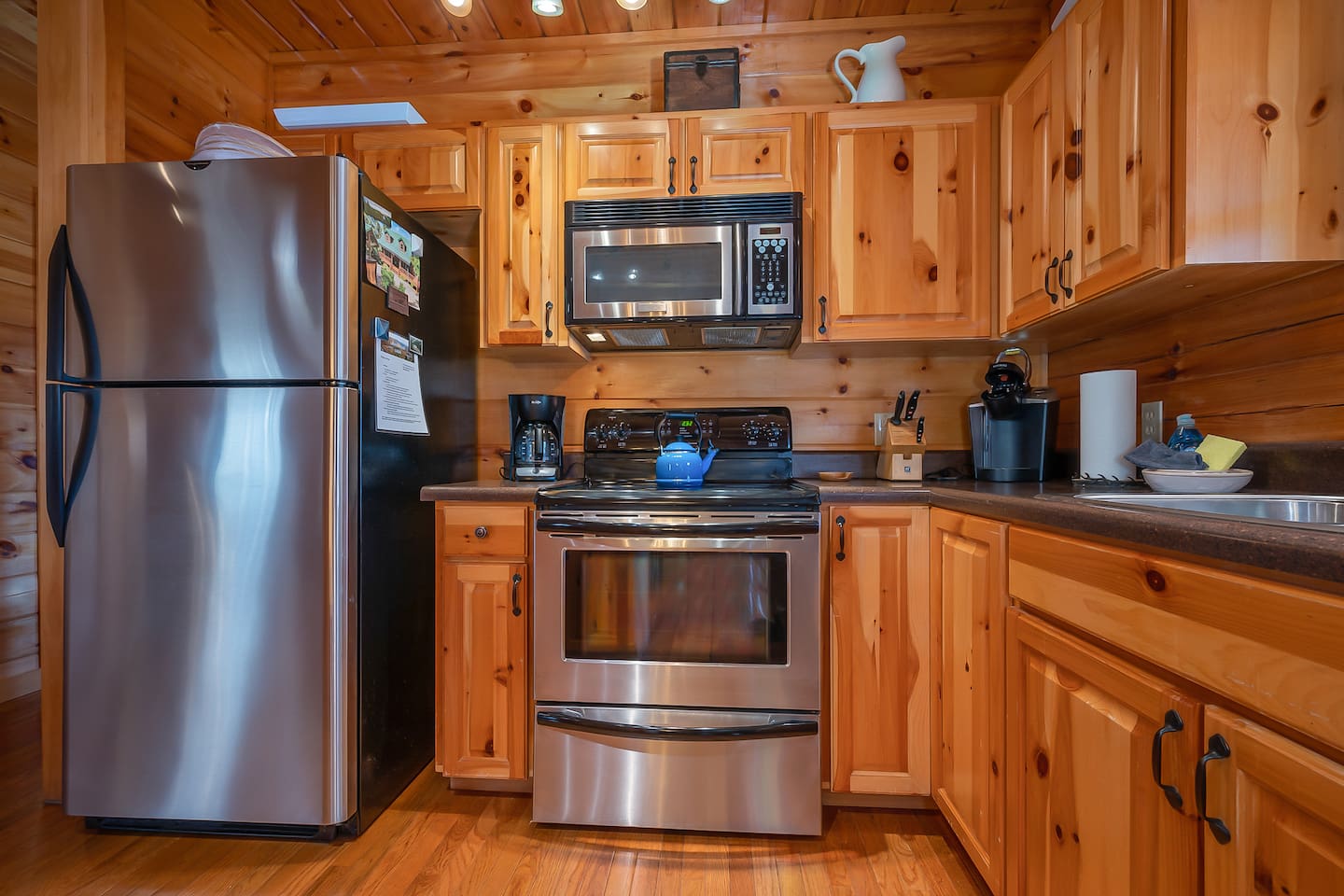 Modern and updated kitchen