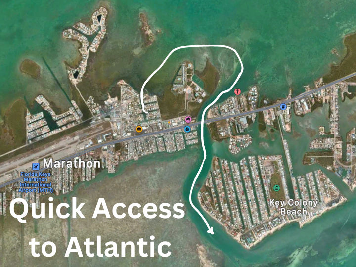 Quick Boat Access to Atlantic Ocean!