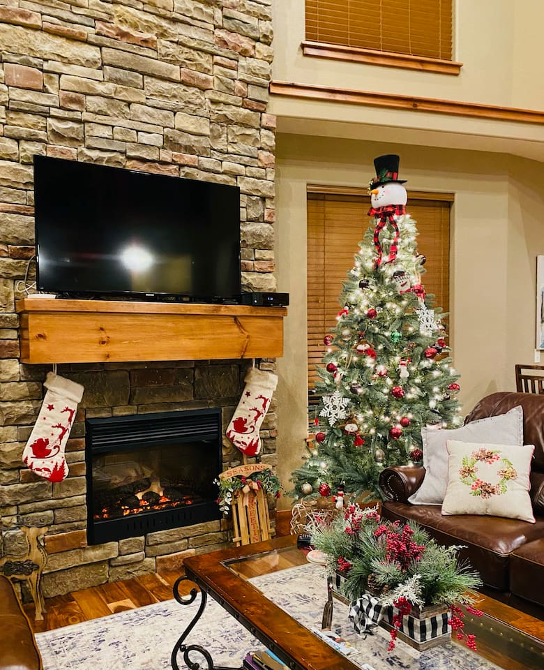 Decorated for Christmas!