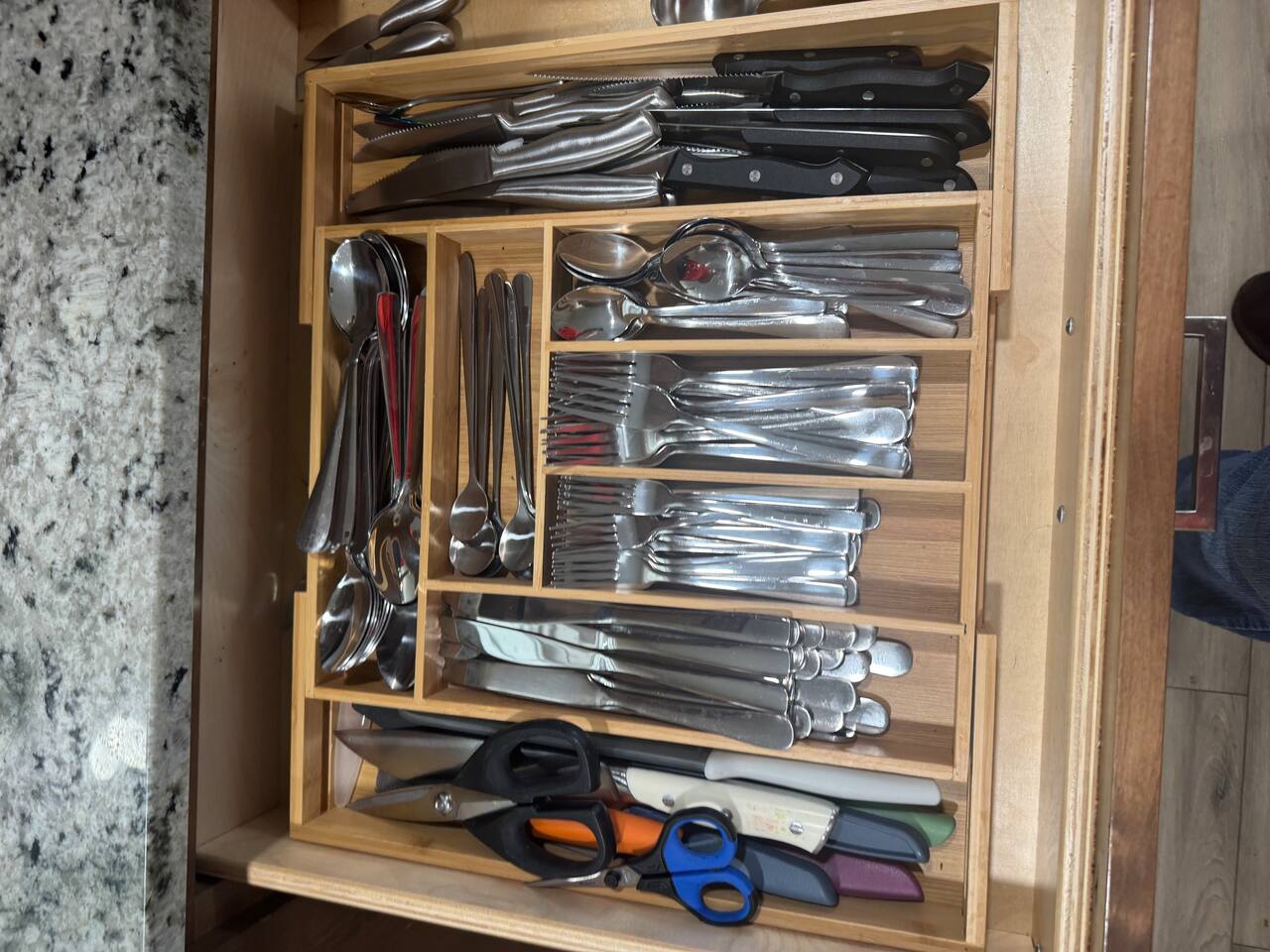Plenty of utensils
