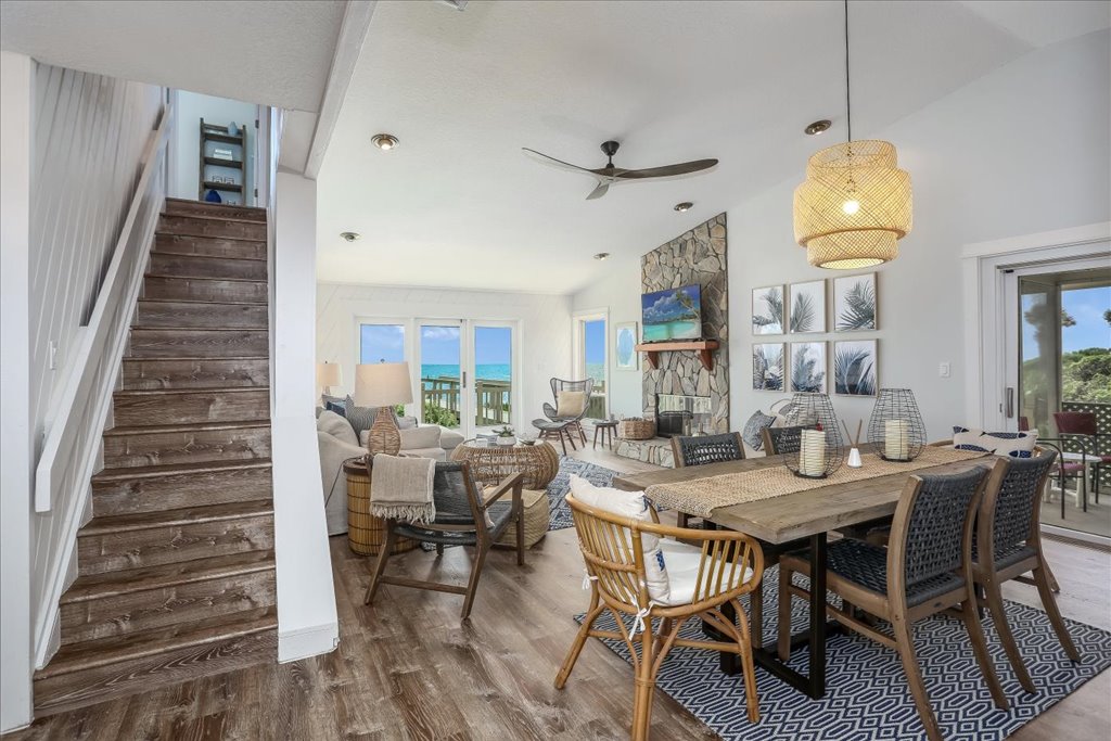 Dining to Living Room