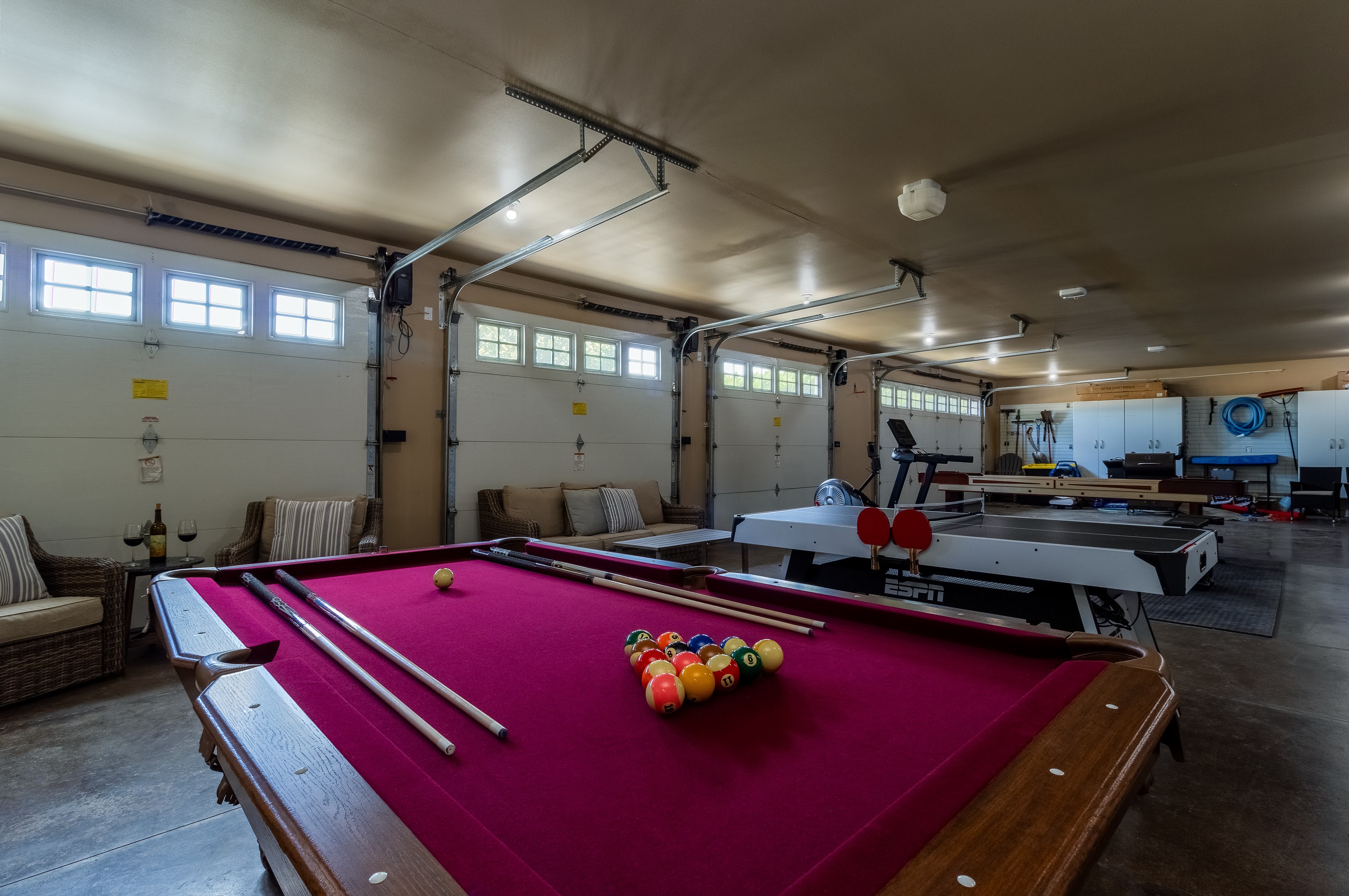 game and gym room