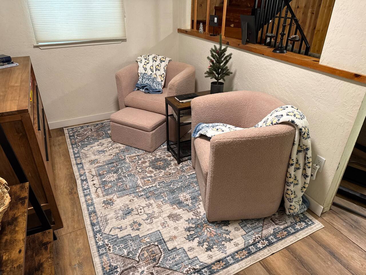 Enjoy your morning coffee or tea and curl up with a good book. 