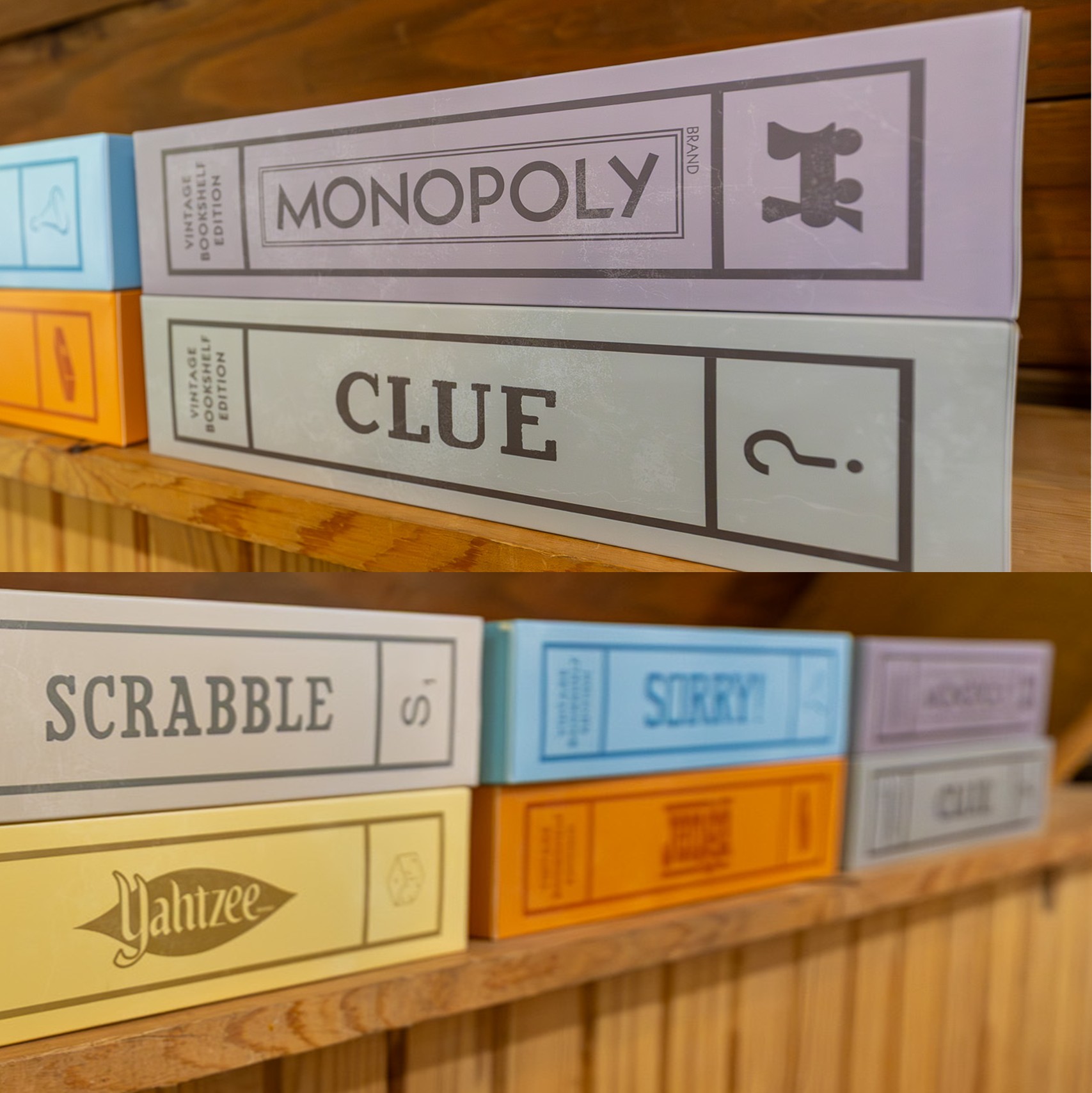 Have a blast playing classic board games in the living room.