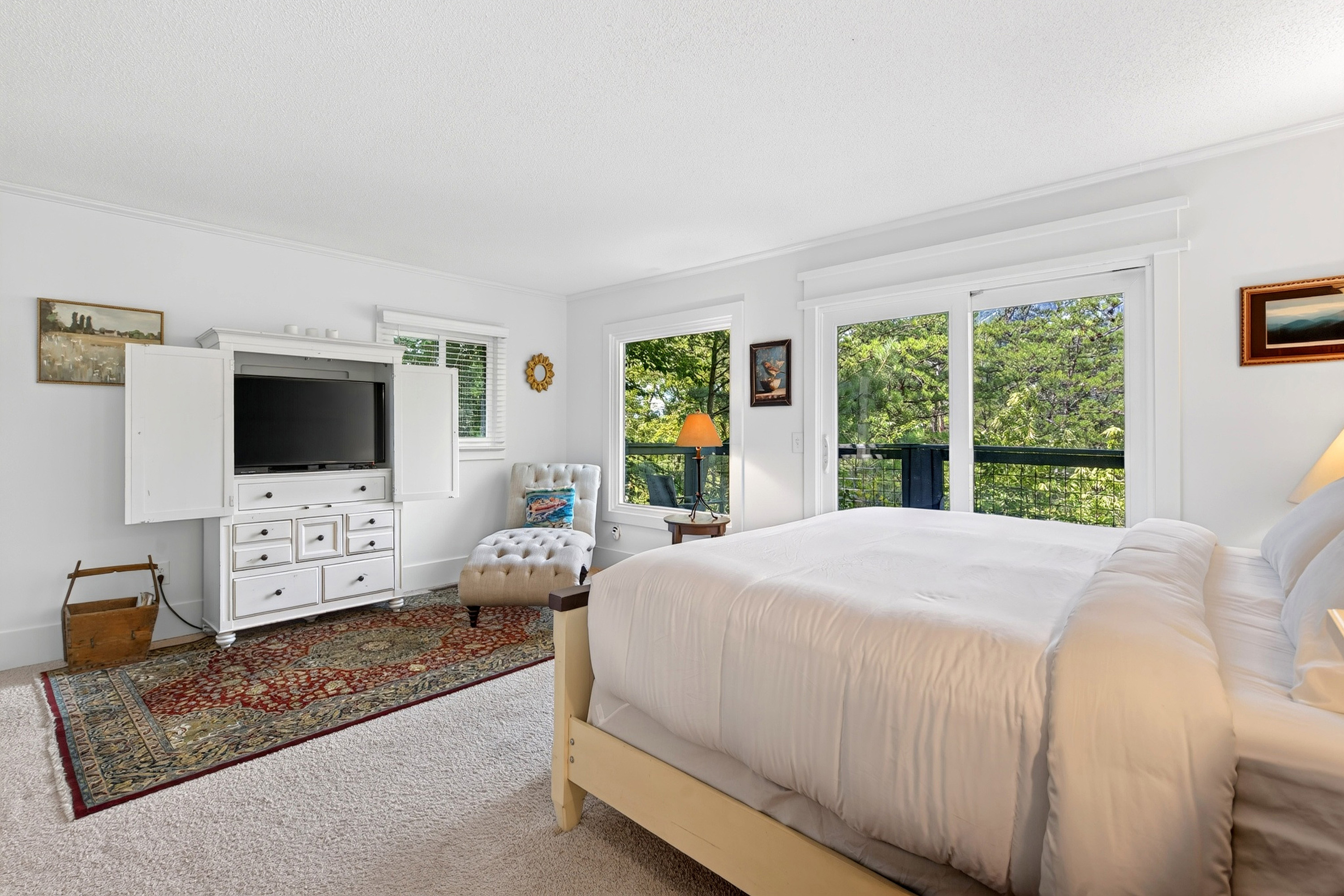 Additional view of the master bedroom