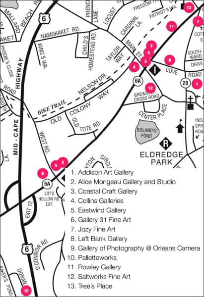 Orleans is home to more than a dozen vibrant galleries, daily live music, and a thriving performing arts scene, with concerts, theater, and cultural events happening year-round.