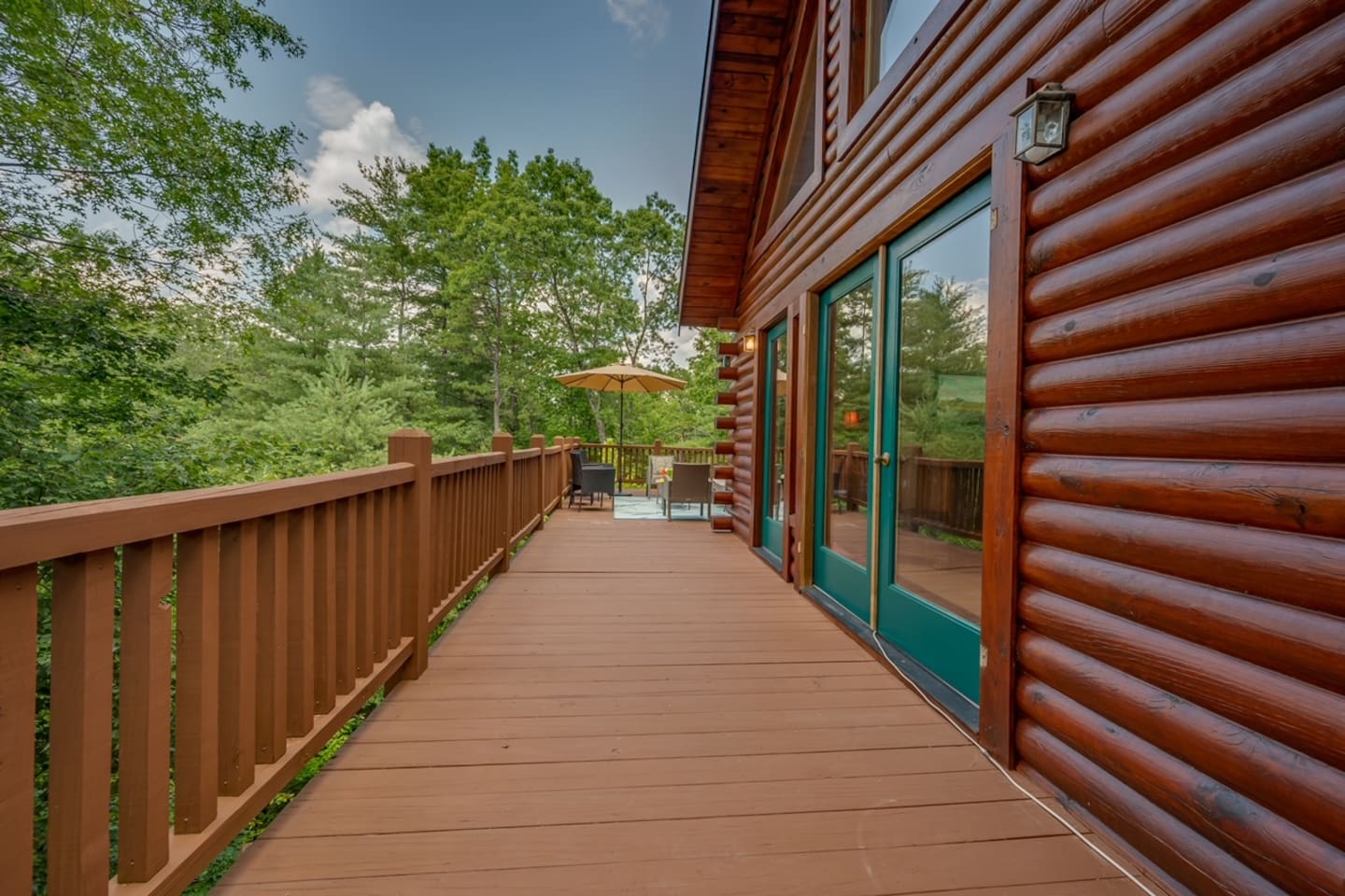 Main level deck