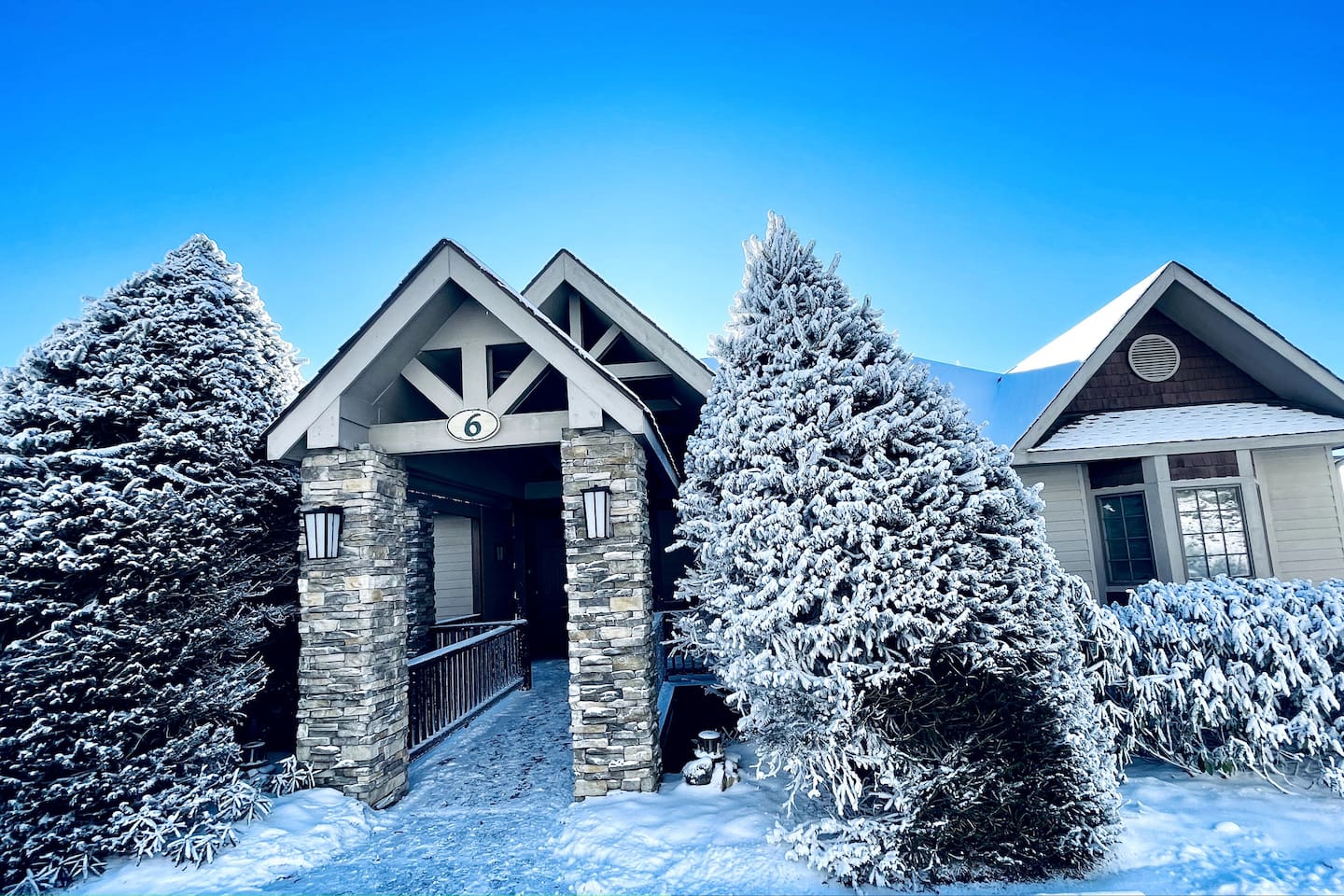 Outside of the condo