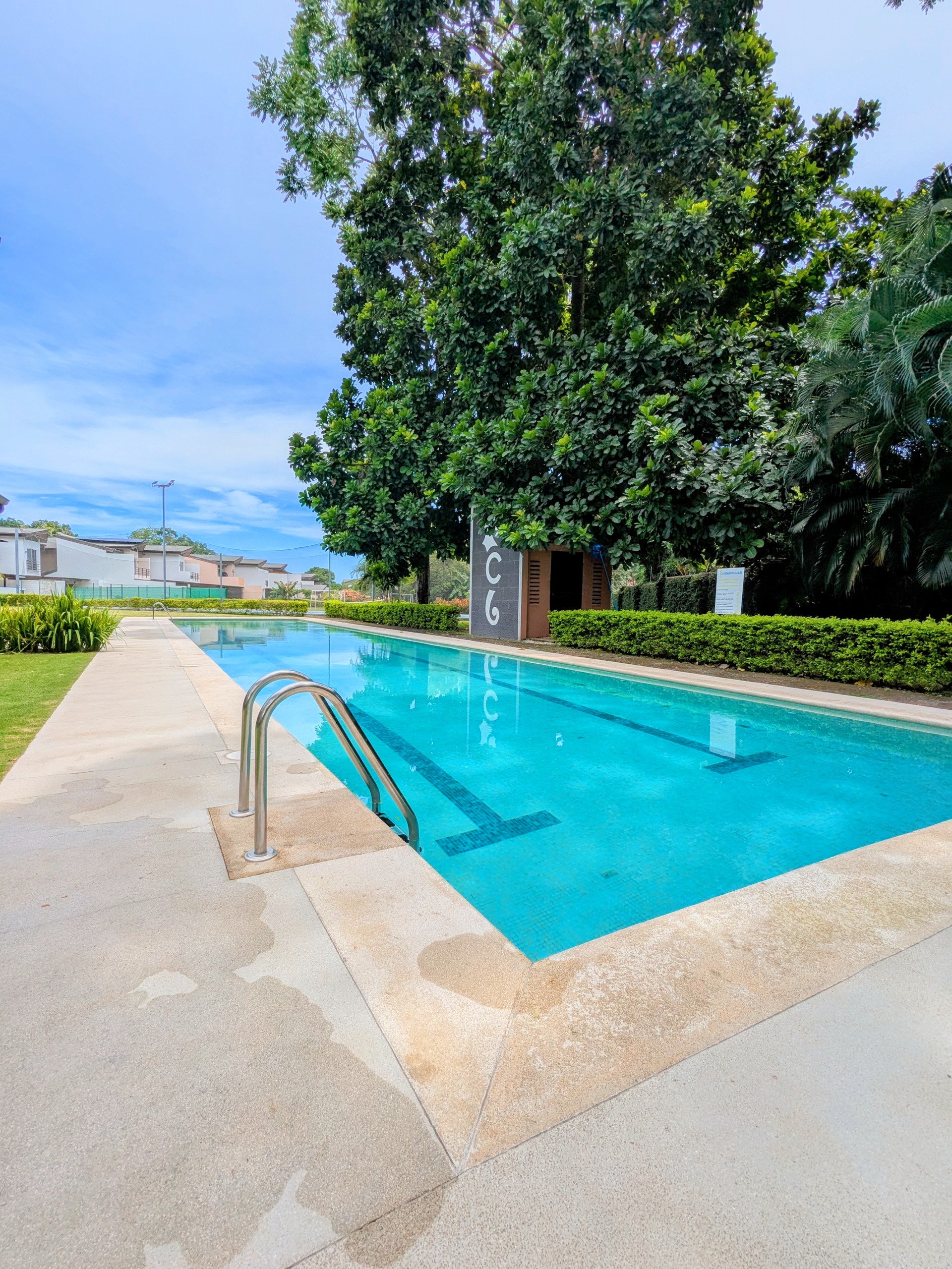 Semi-olympic size lap pool for all to use. Reservations are necessary