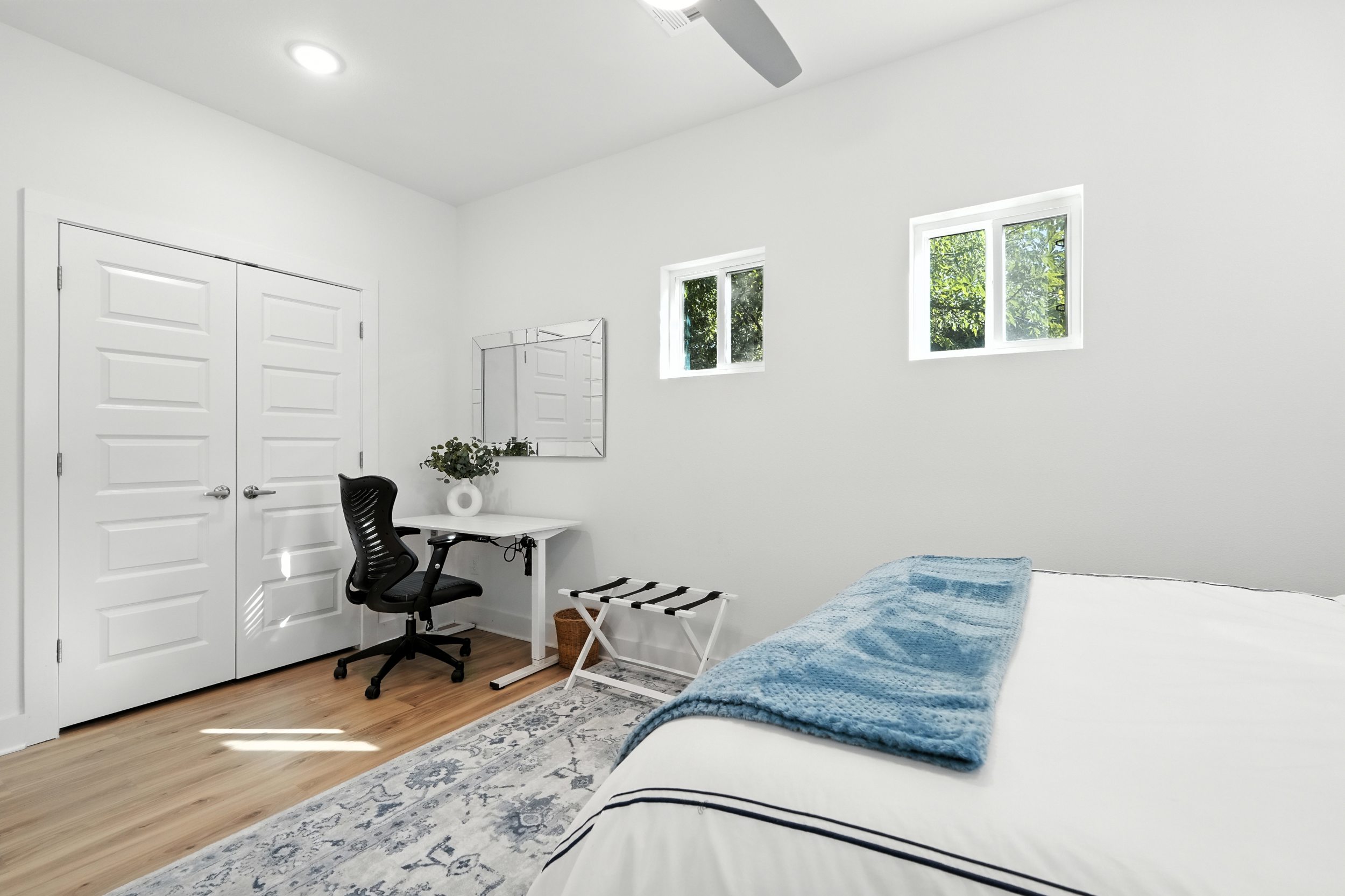 bedroom 1 with work table