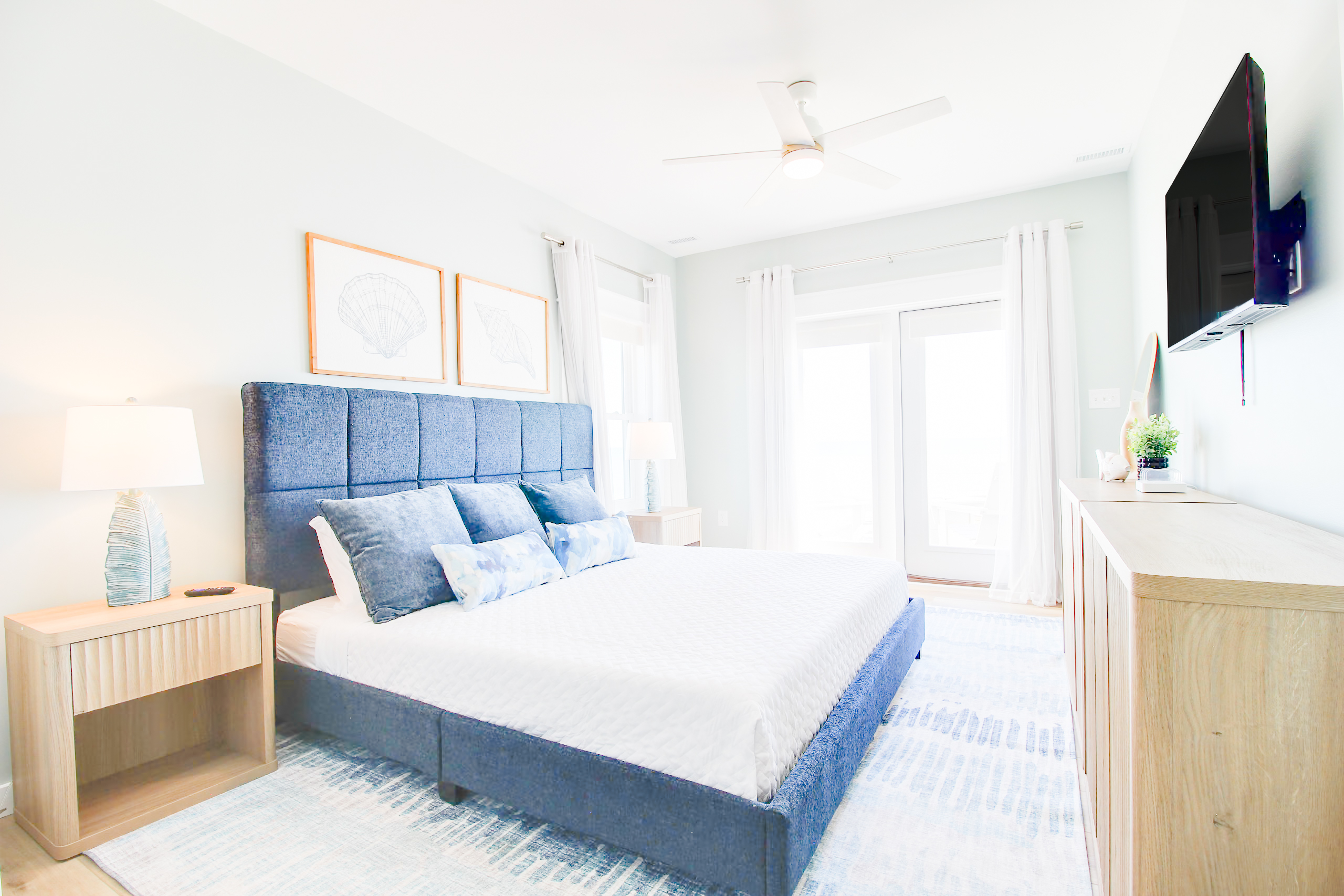 Bedroom 1 - Master with King Bed