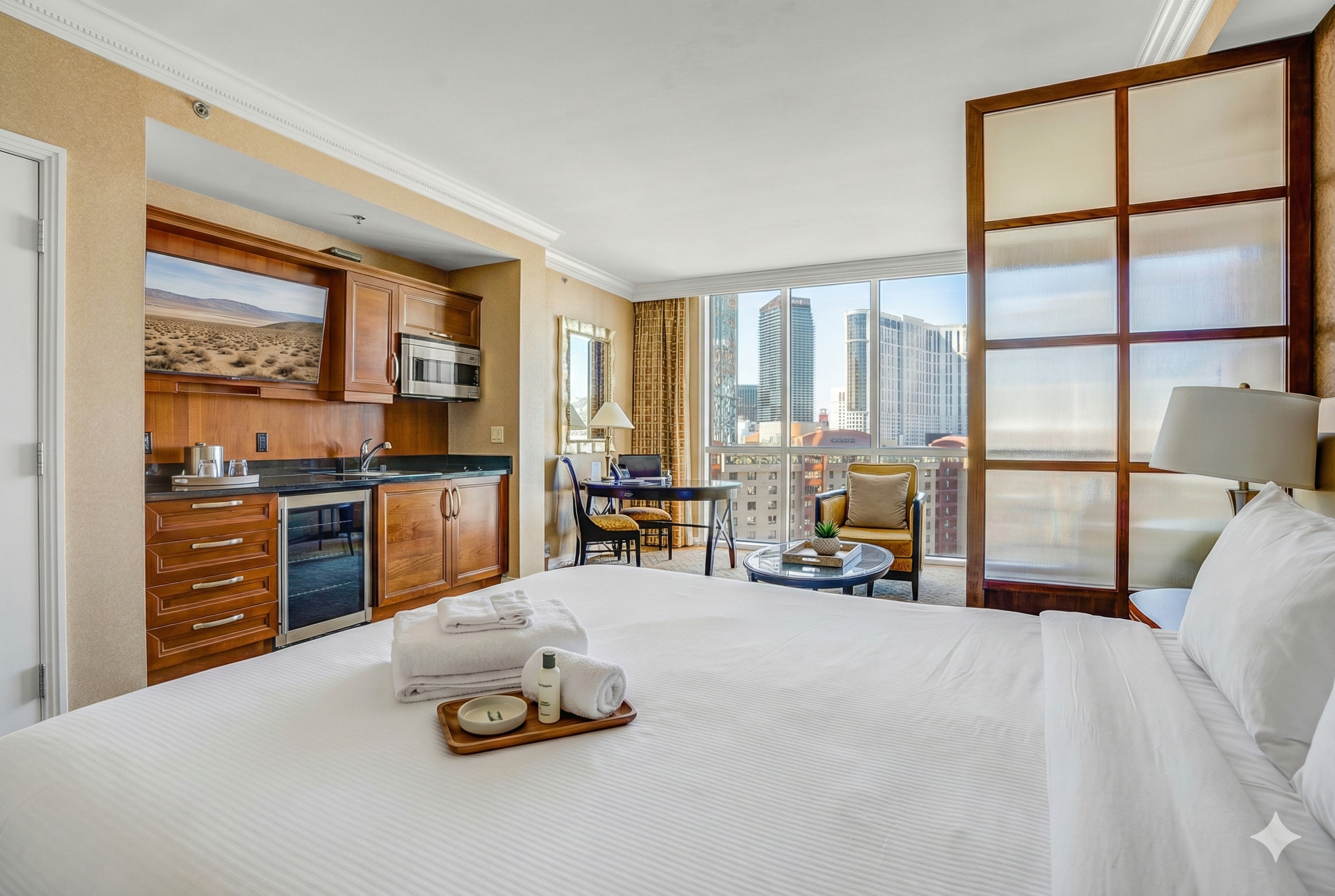 MGM Tower 2 · Unit 803 — Kitchenette