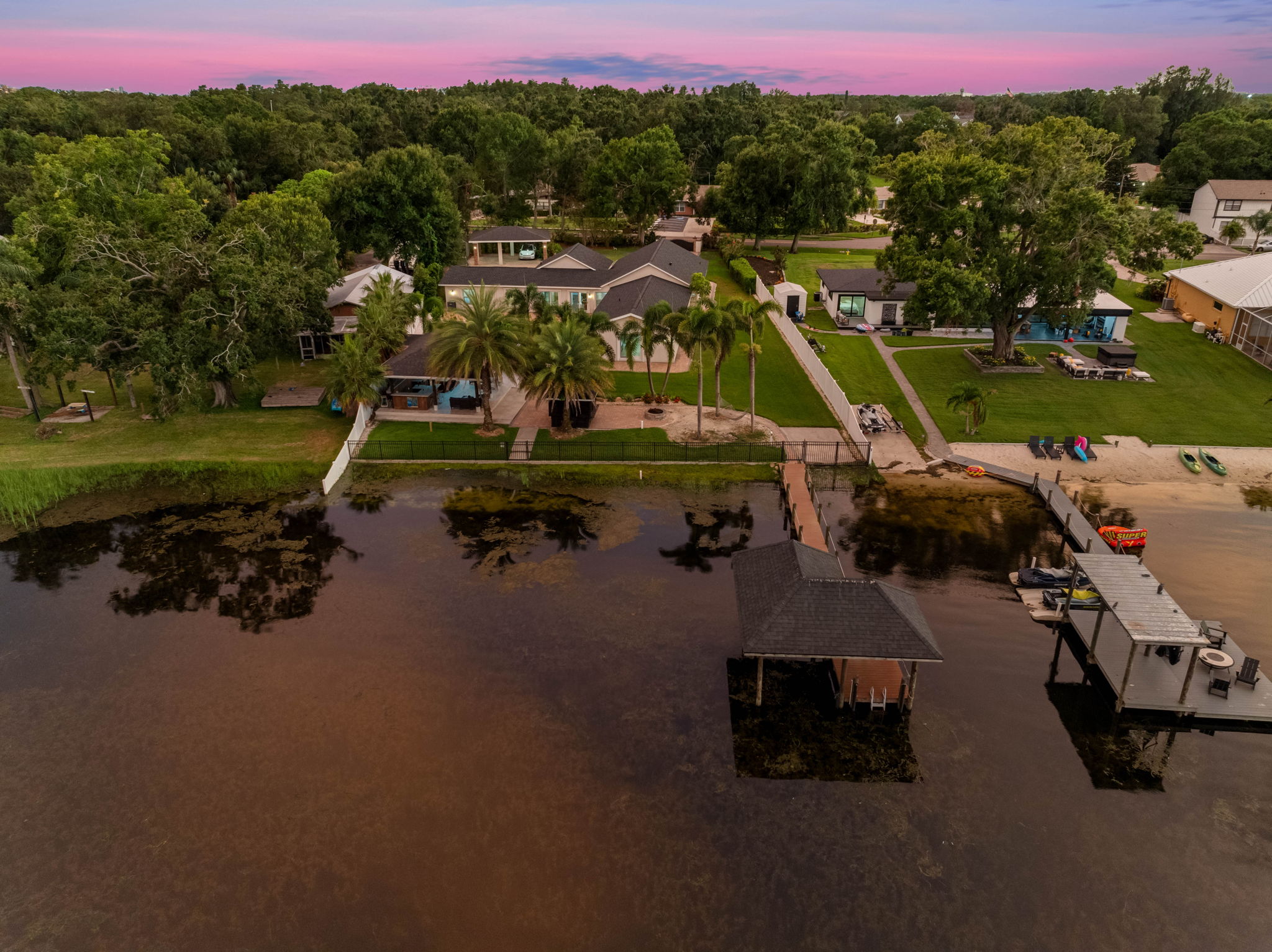 Aerial View of the Neighborhood