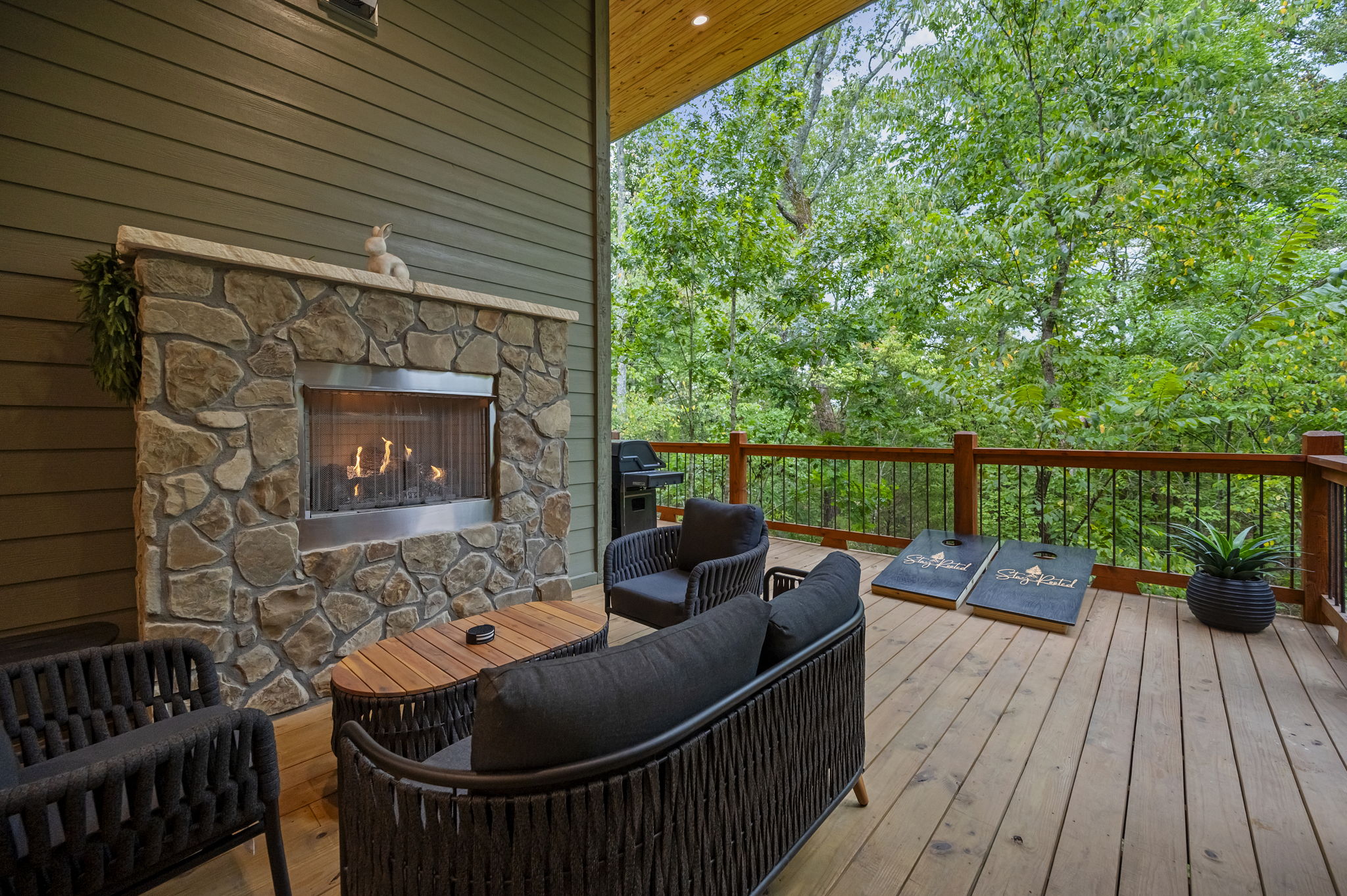 Patio Fireplace
