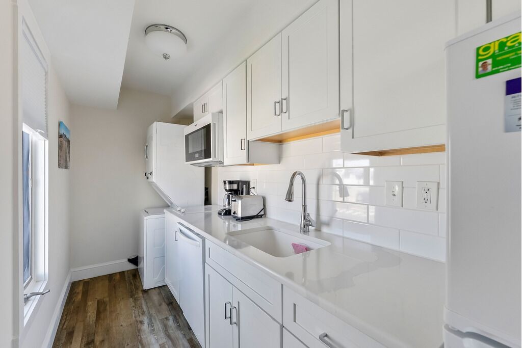 Cozy kitchen area with modern amenities