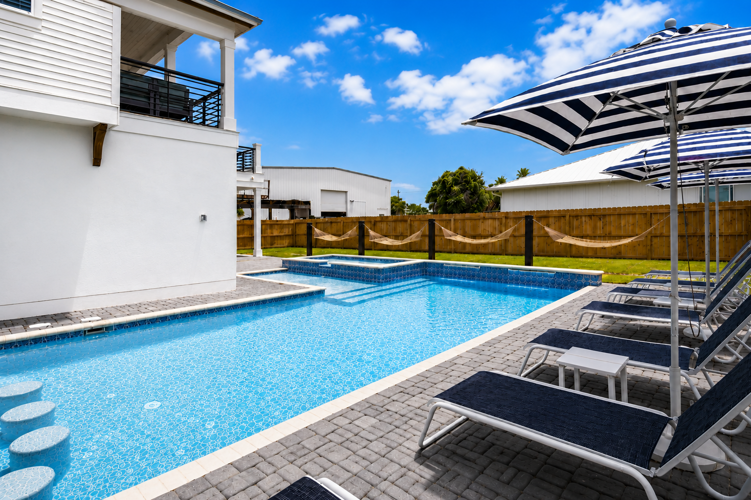 Pull Up a Stool at the Swim-Up Bar