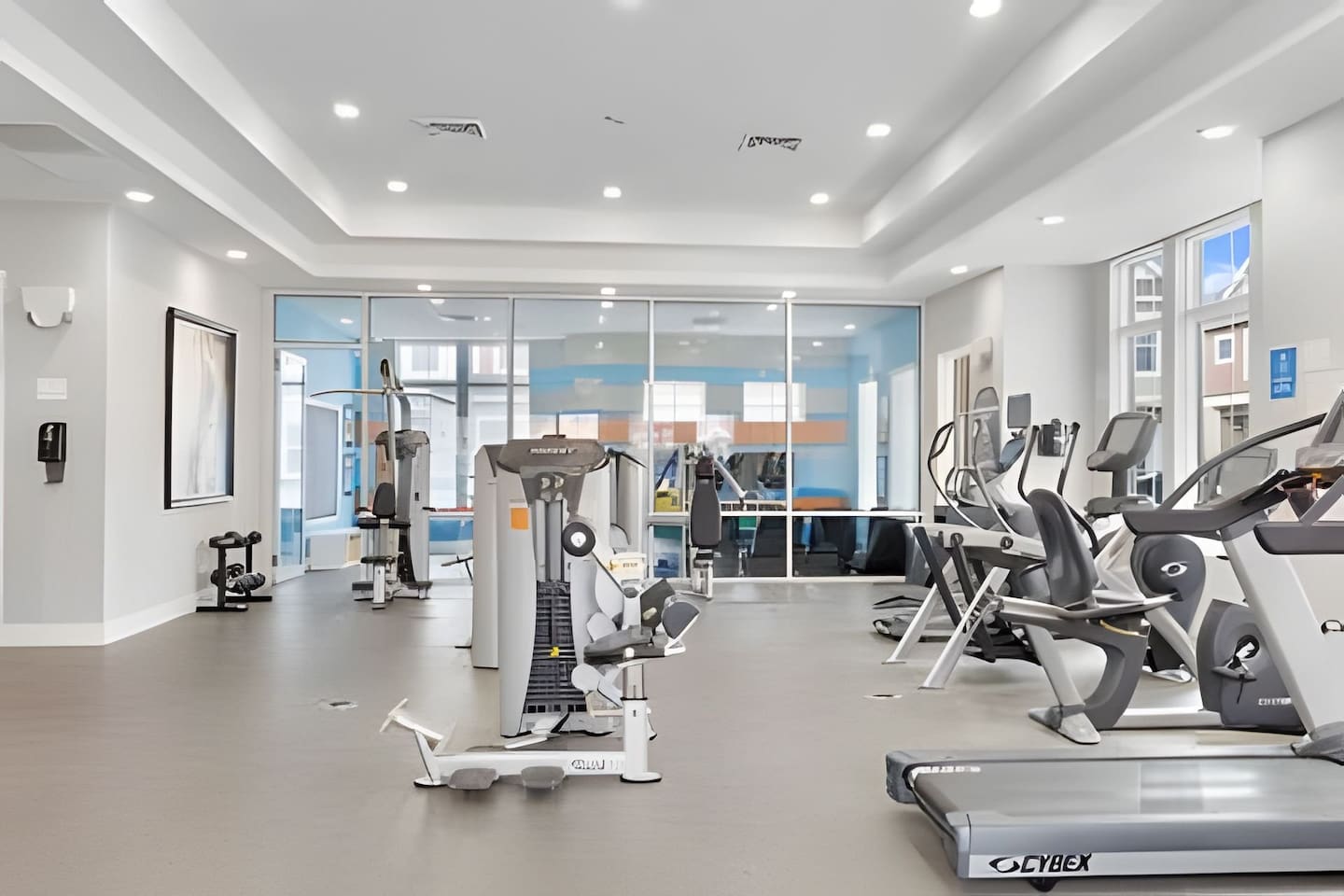 Stay active during your trip with access to a fully-equipped gym.