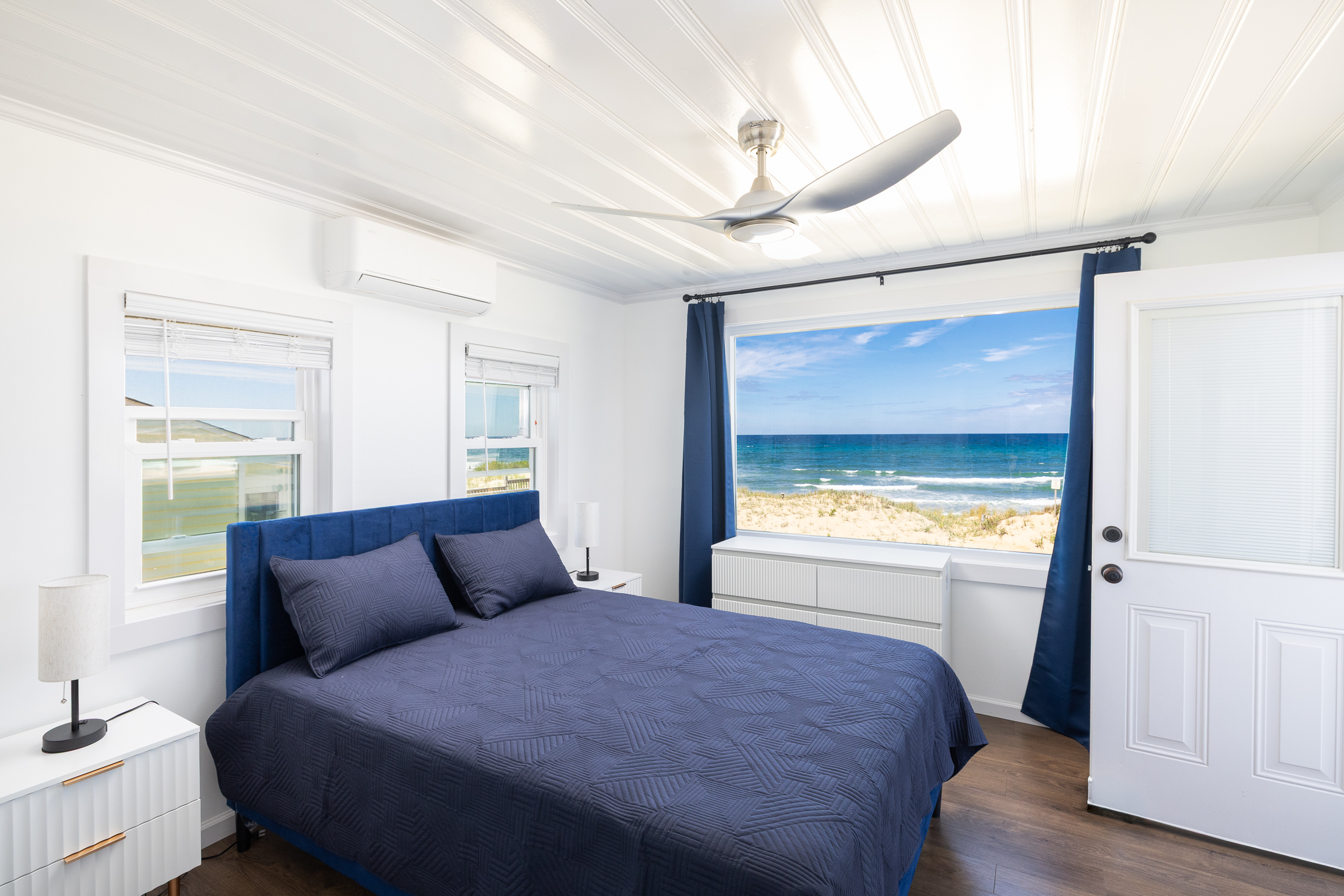 Ocean Side Master Bedroom - View from Game Room Door