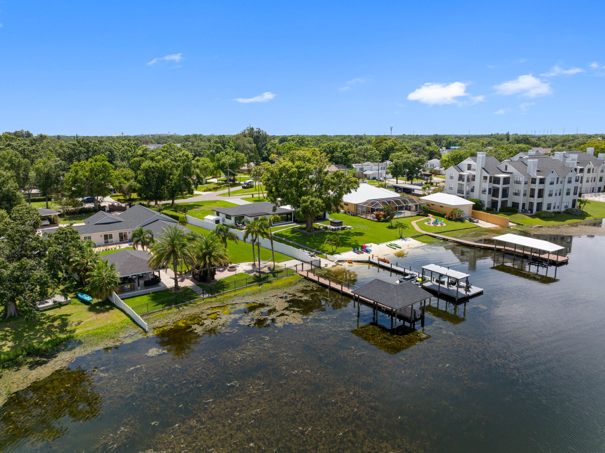 Aerial View of the Neighborhood