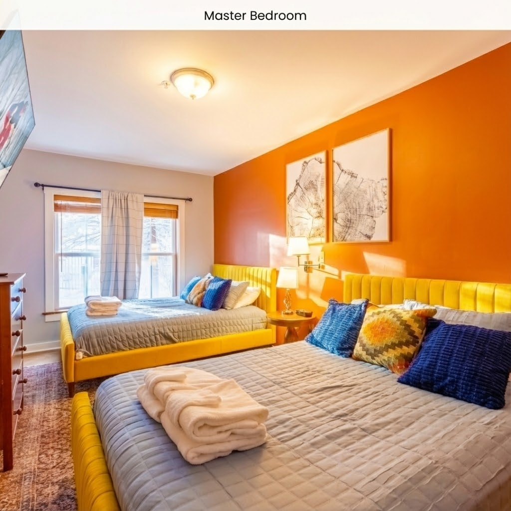 Allegheny Springs · Unit 125 — Queen Bedroom