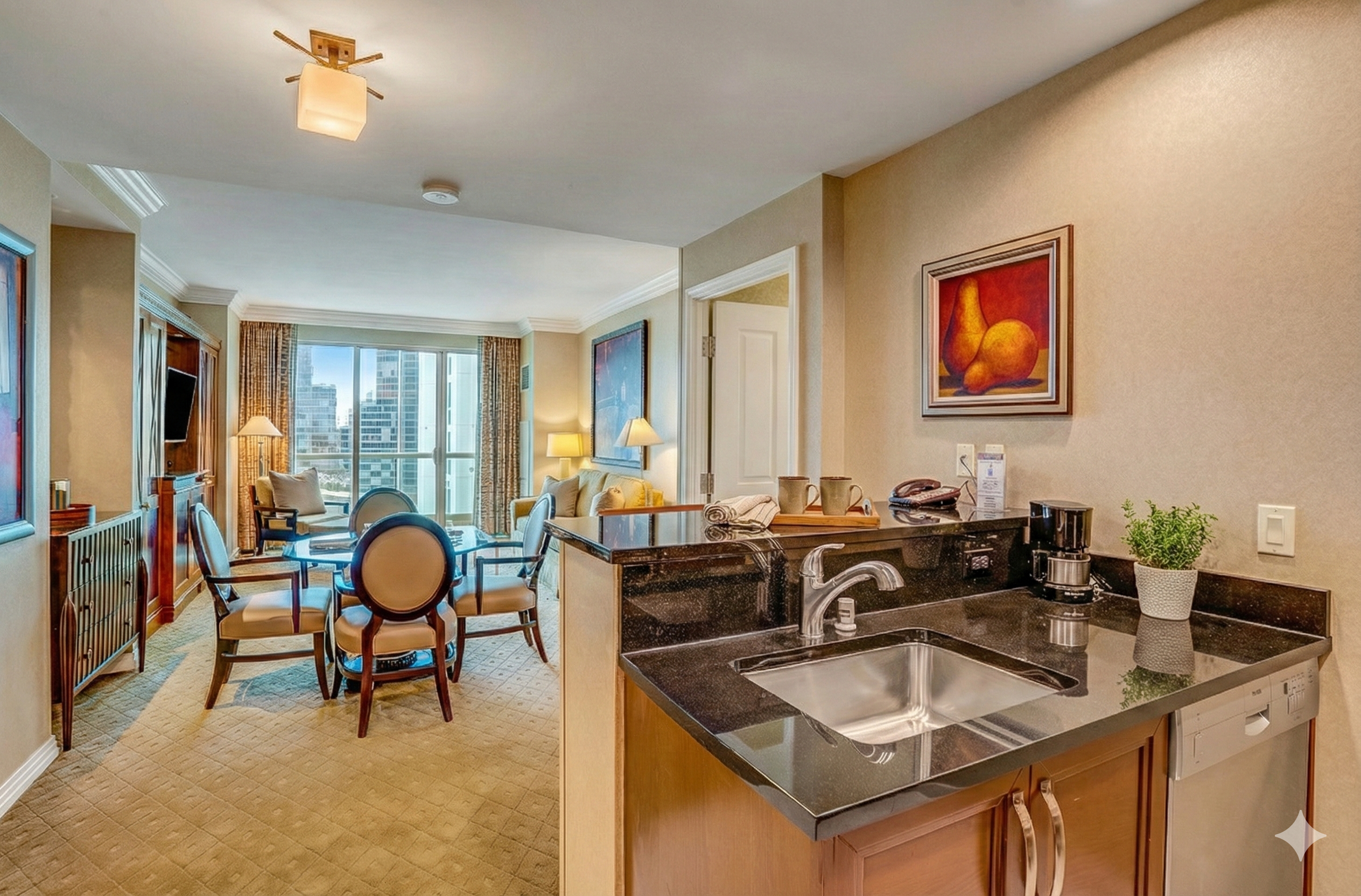 MGM Tower 2 · Unit 3202 — Kitchenette