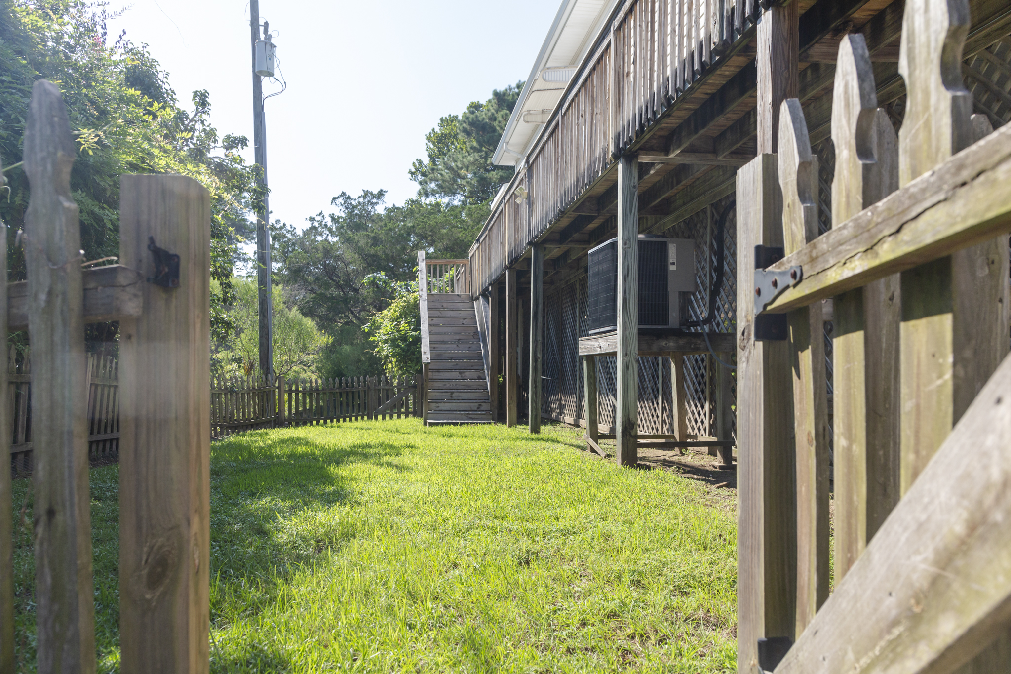 Enjoy peace of mind with a fully fenced yard for safe play and relaxation.