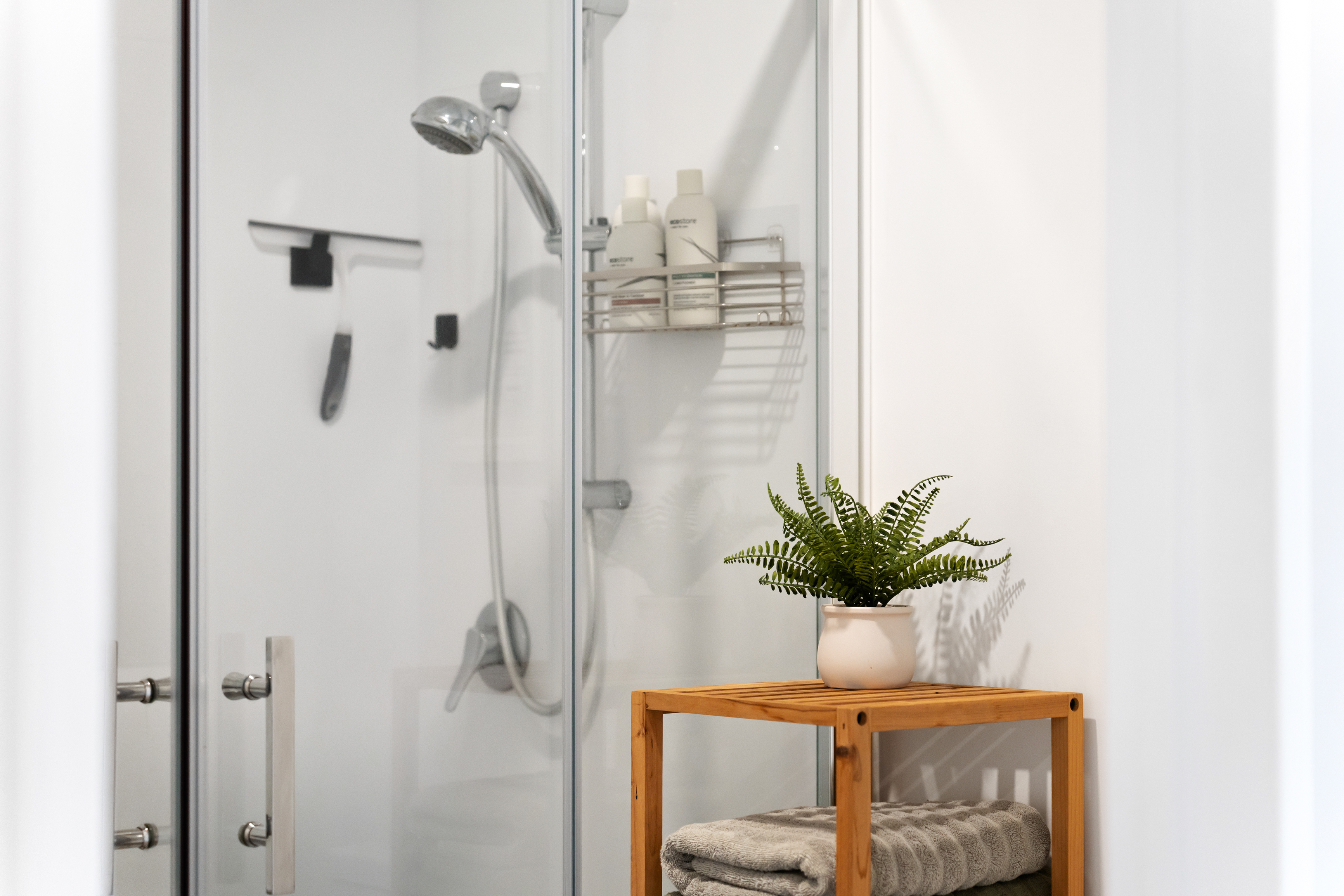 modern showers ... it's a non-negotiable