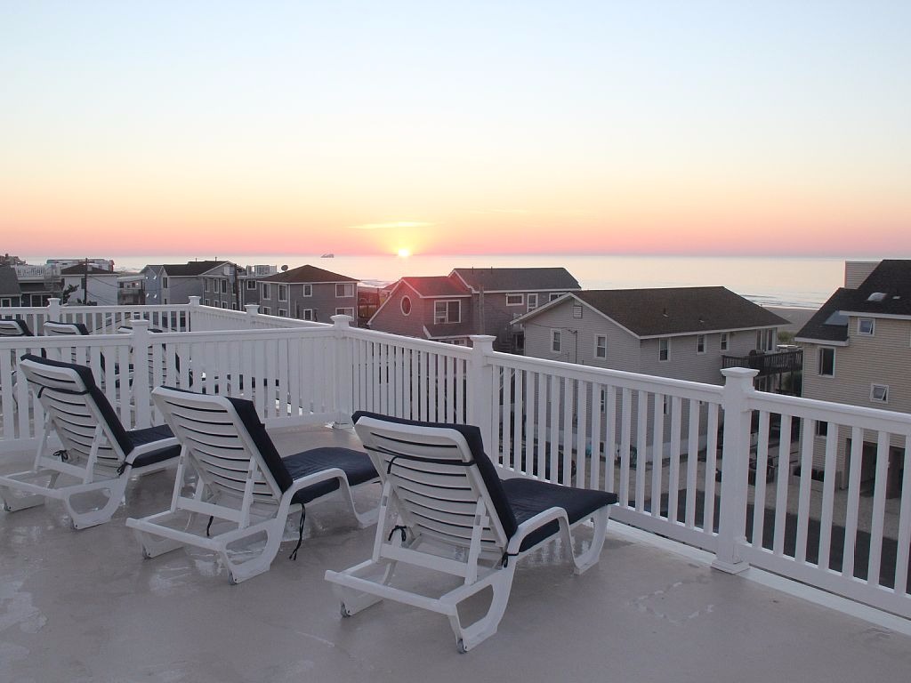 Sun rise from your sun deck!