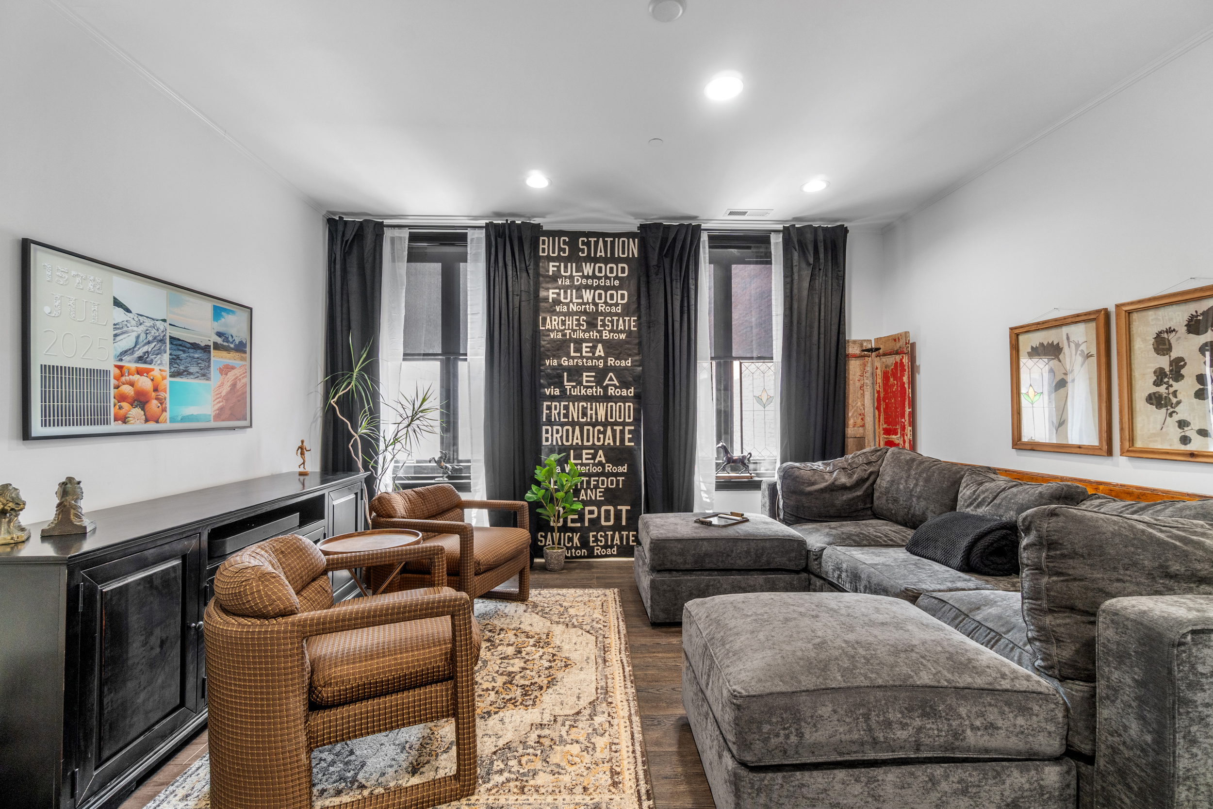Comfortable and inviting living room