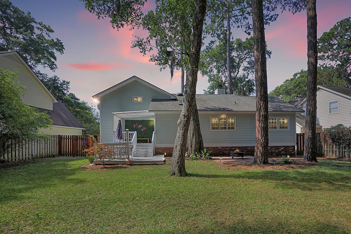 Enjoy peace and privacy in the spacious, fully fenced backyard—perfect for outdoor relaxation and play