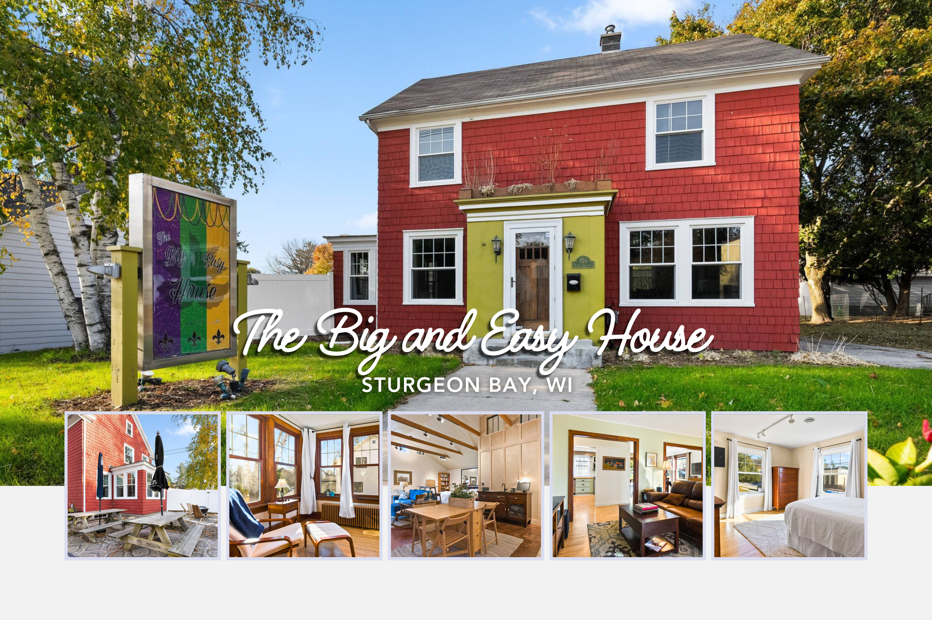 Walk To Downtown Sturgeon Bay! Large Home + Yard - Sturgeon Bay, WI