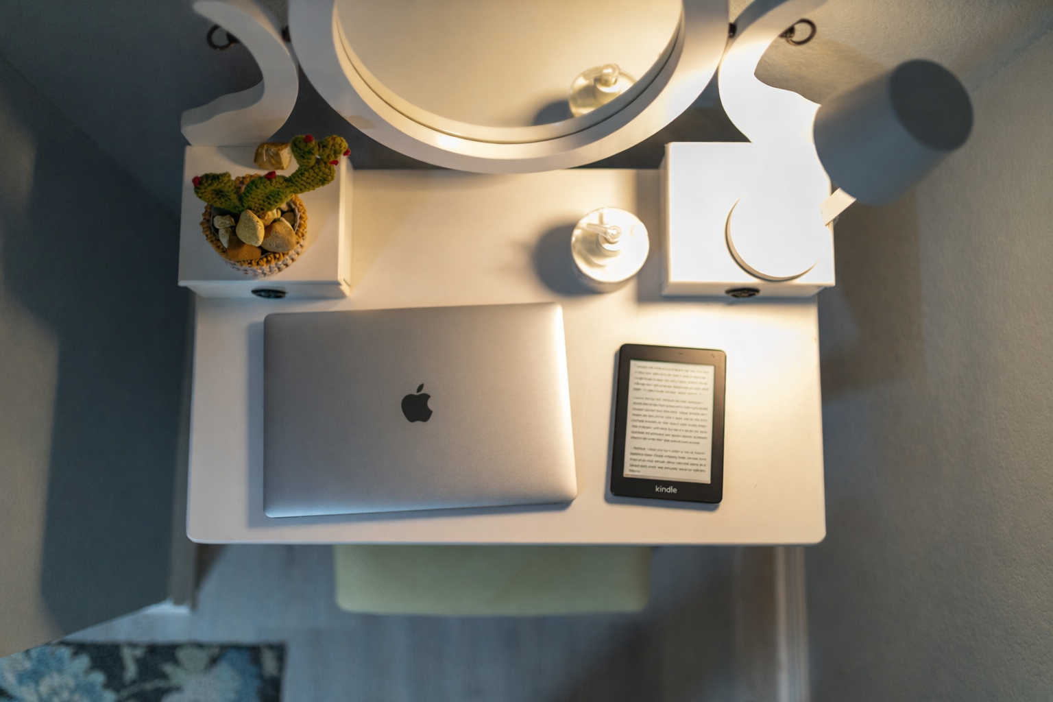 A cozy spot to work and focus