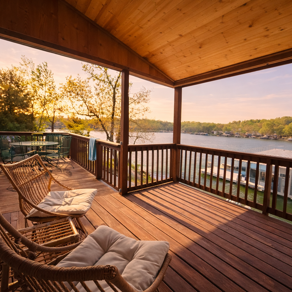 Cove-Out Cottage Porch Lounge