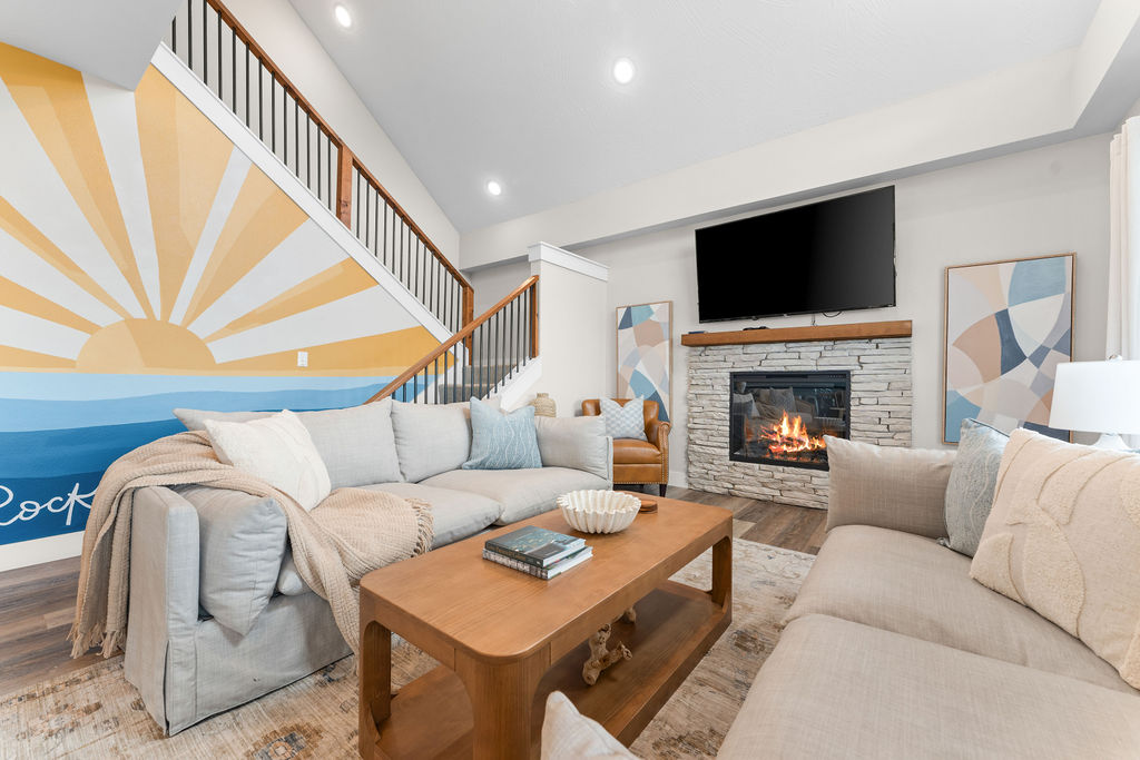 Main level living room