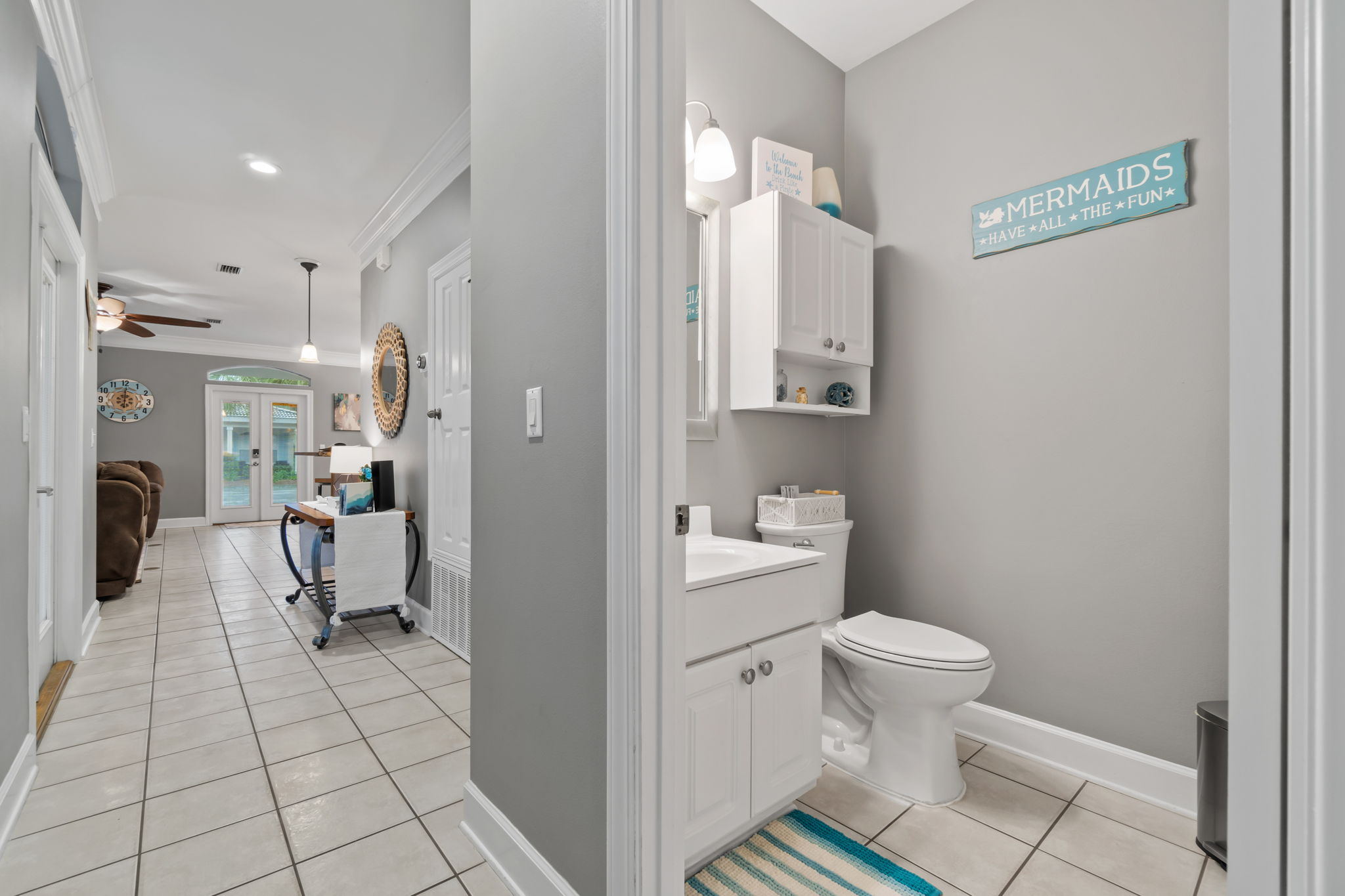 1/2 bath main level