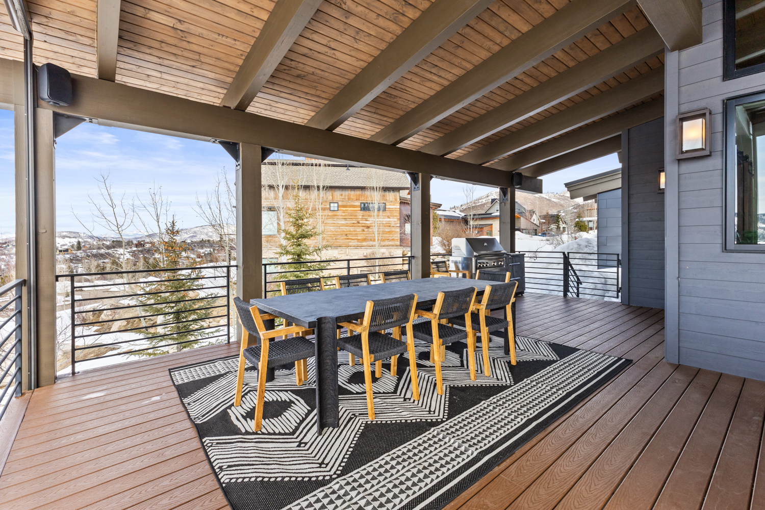 Main Level Wraparound Covered Deck