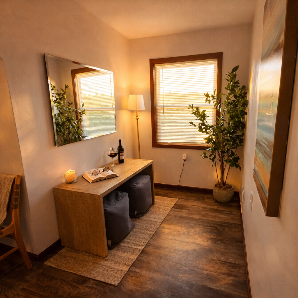 Cove-Out Cottage workspace