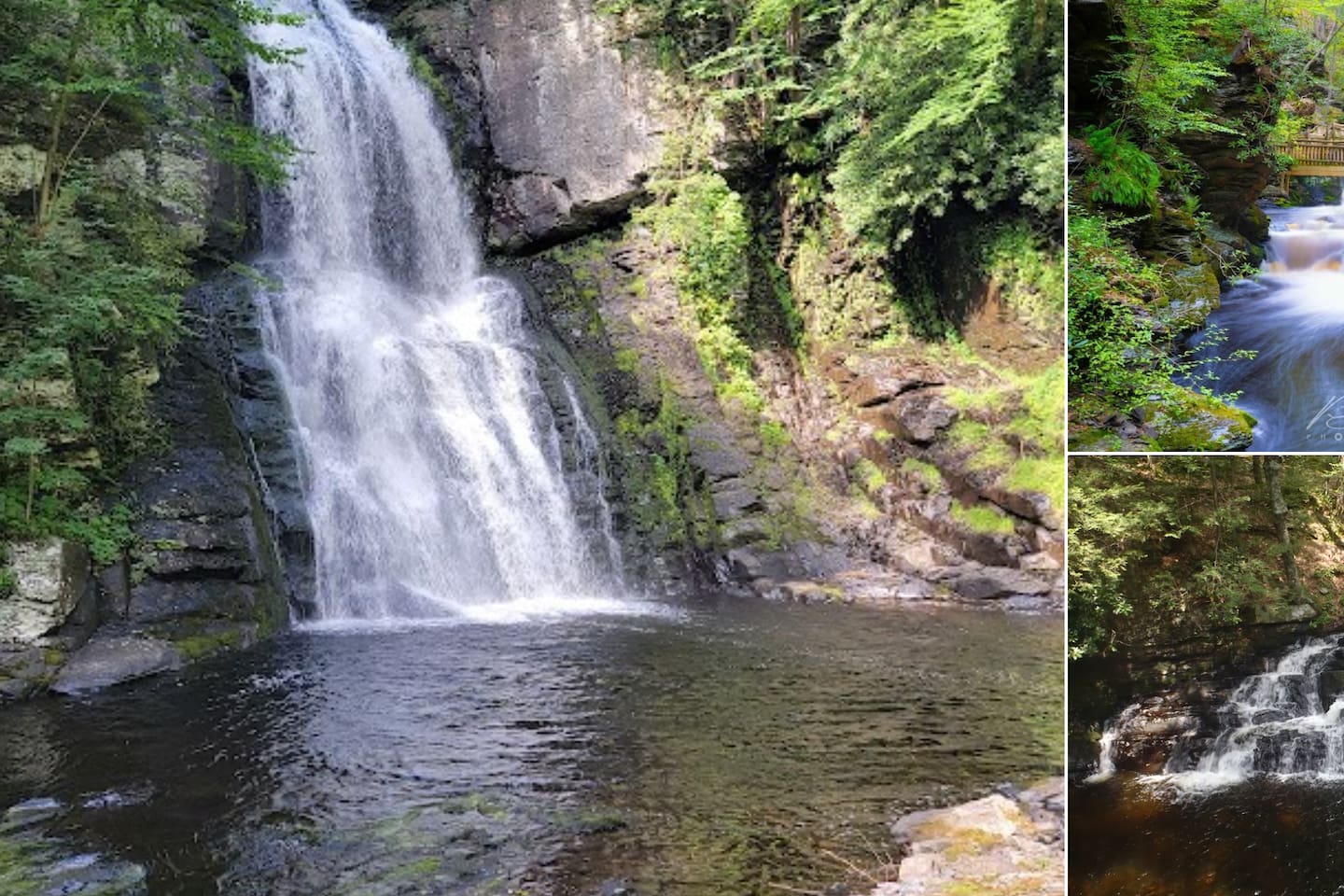 Bushkill Falls - 35 miles