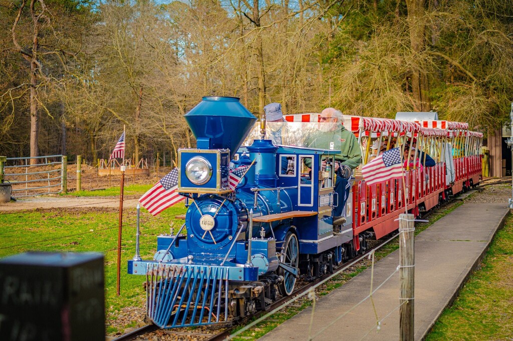 Who doesn’t like toy train rides 🚂 