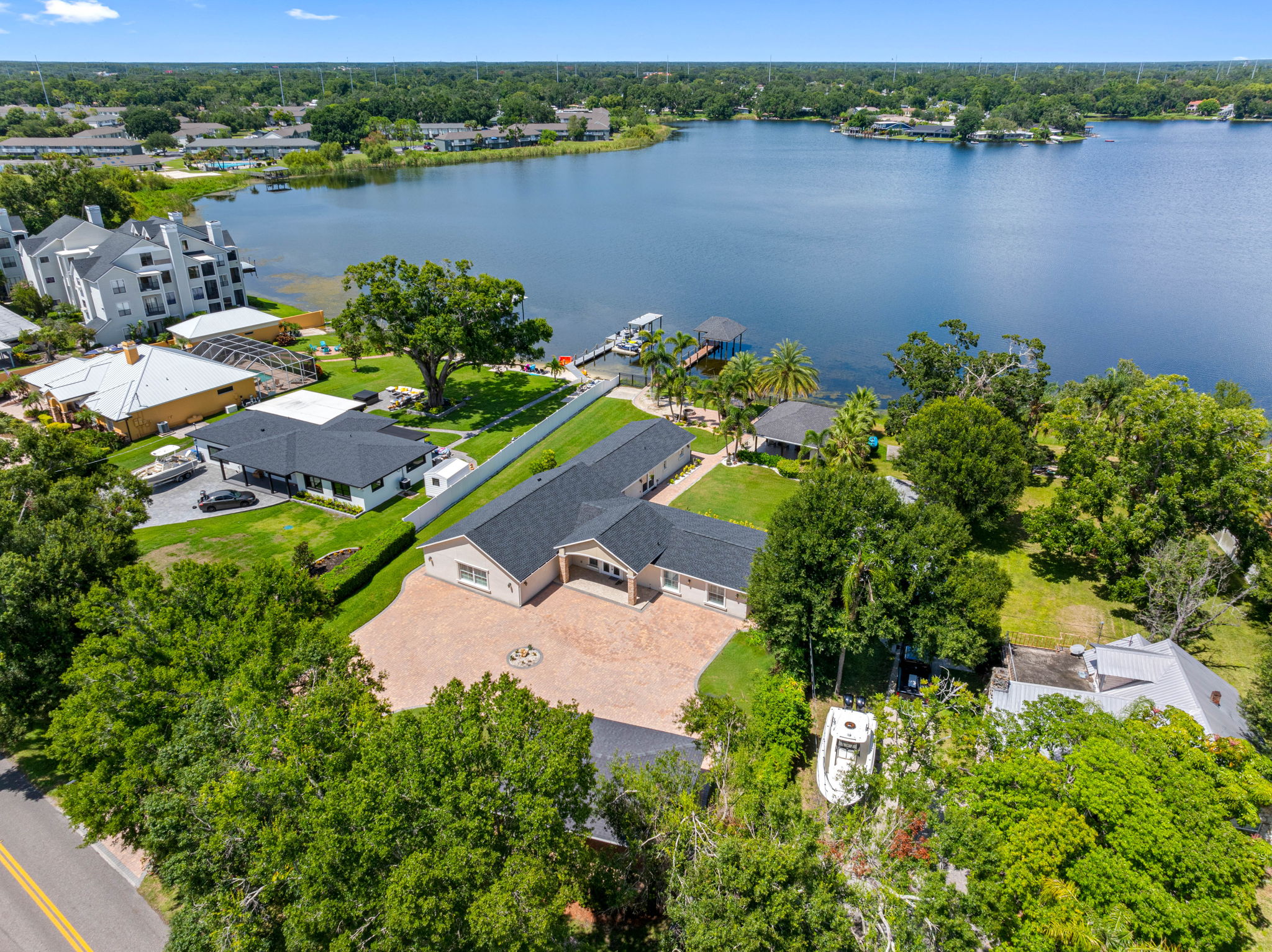 Aerial View of the Neighborhood